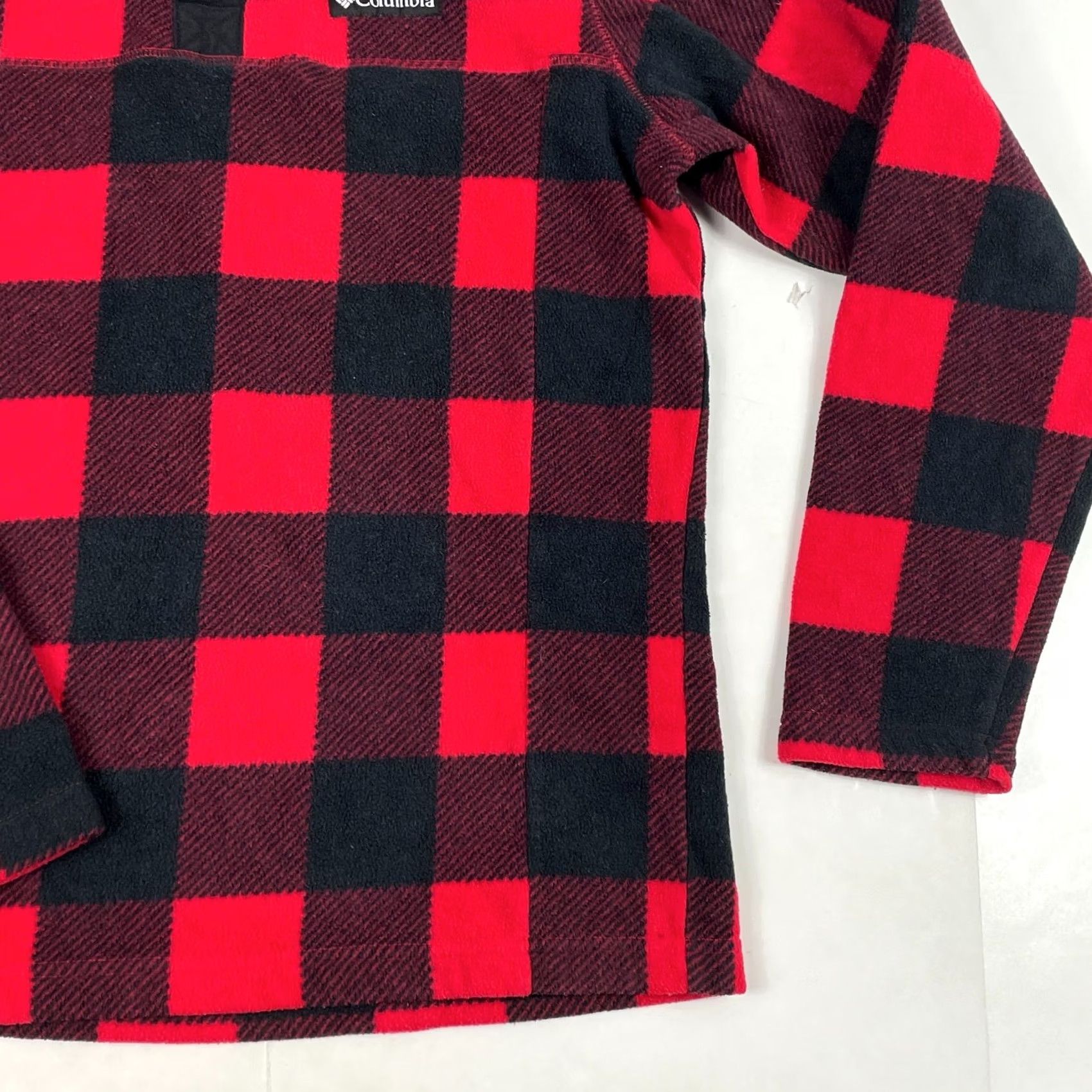 Vintage Columbia Jacket Mens M Red Men Fleece Snap Pullover Hiking Ski Buffalo Plaid Size US M / EU 48-50 / 2 - 4 Thumbnail