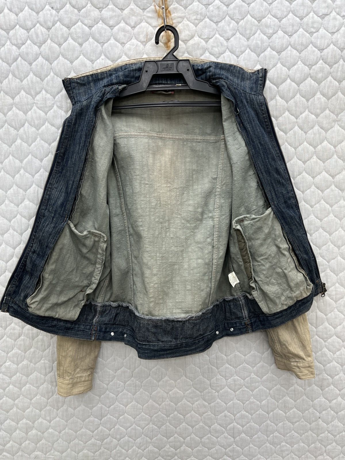 Japanese Brand 🔥🔥🔥ARCHIVE JAPAN LADIES DENIM JACKET Size S / US 4 / IT 40 - 12 Thumbnail