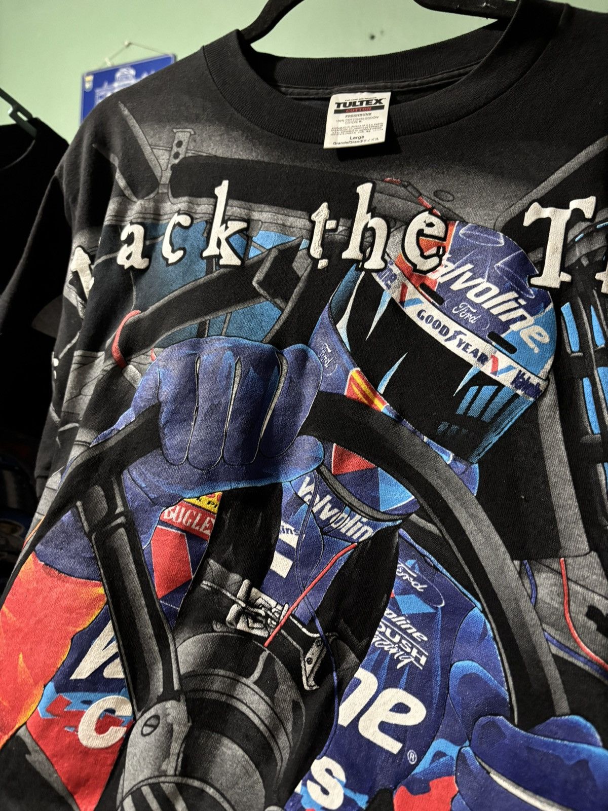 NASCAR × Vintage Attack the track! Vintage Nascar Mark Martin #6 Size US L / EU 52-54 / 3 - 3 Thumbnail
