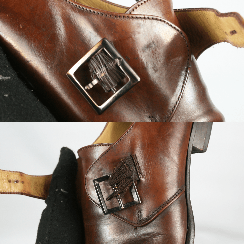 Suitsupply Strap Monk Leather Shoes Size US 9 / EU 42 - 8 Thumbnail