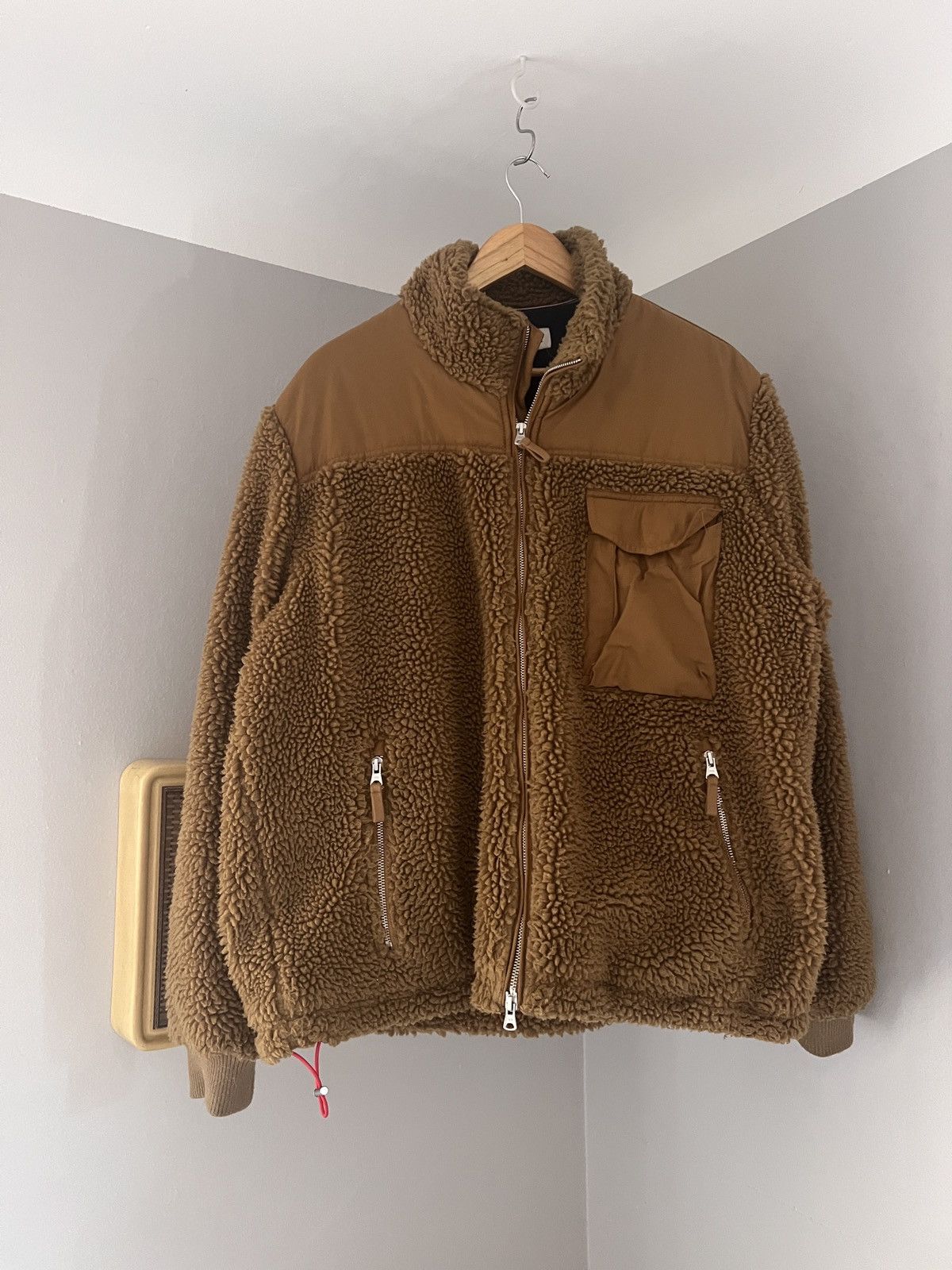 Alex Mill Alex Mill Fleece Jacket Tan Size XL Size US XL / EU 56 / 4 - 1 Thumbnail
