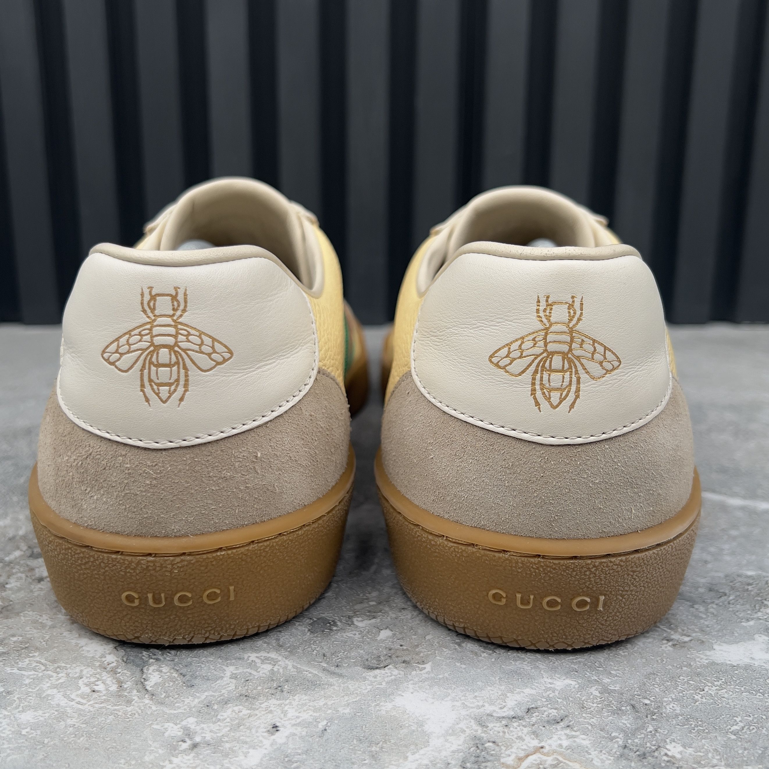 Gucci Gucci Web G 74 GG Sneakers Bees Leather Size US 12.5 / EU 45-46 - 10 Thumbnail
