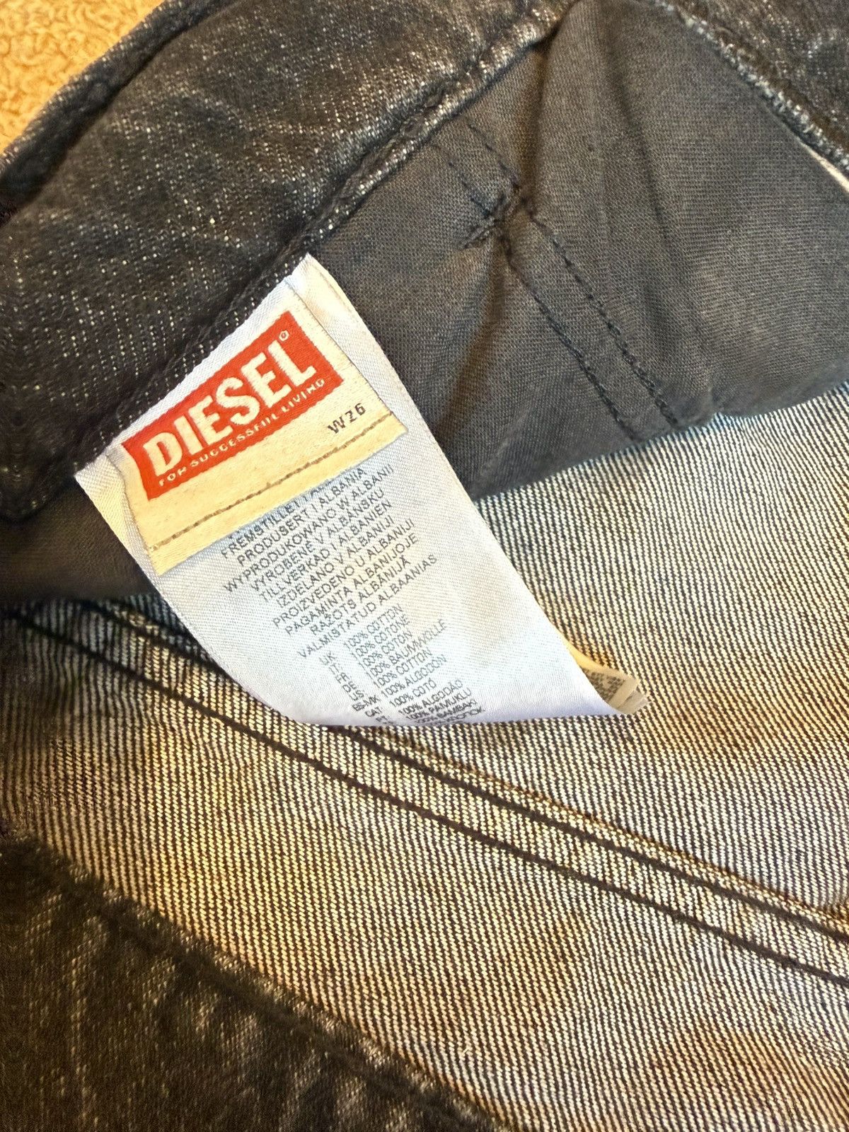 Diesel Diesel D-rise Cargo Denim Size US 30 / EU 46 - 10 Thumbnail