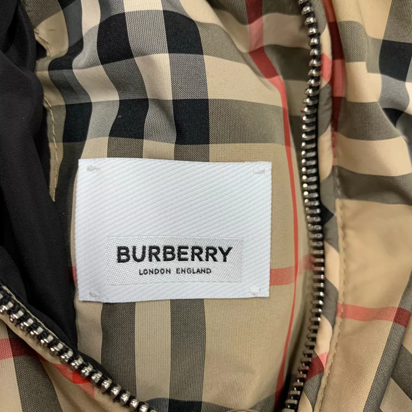 Burberry Burberry Reversible Black Check Jacket L 98 New Size US L / EU 52-54 / 3 - 6 Thumbnail