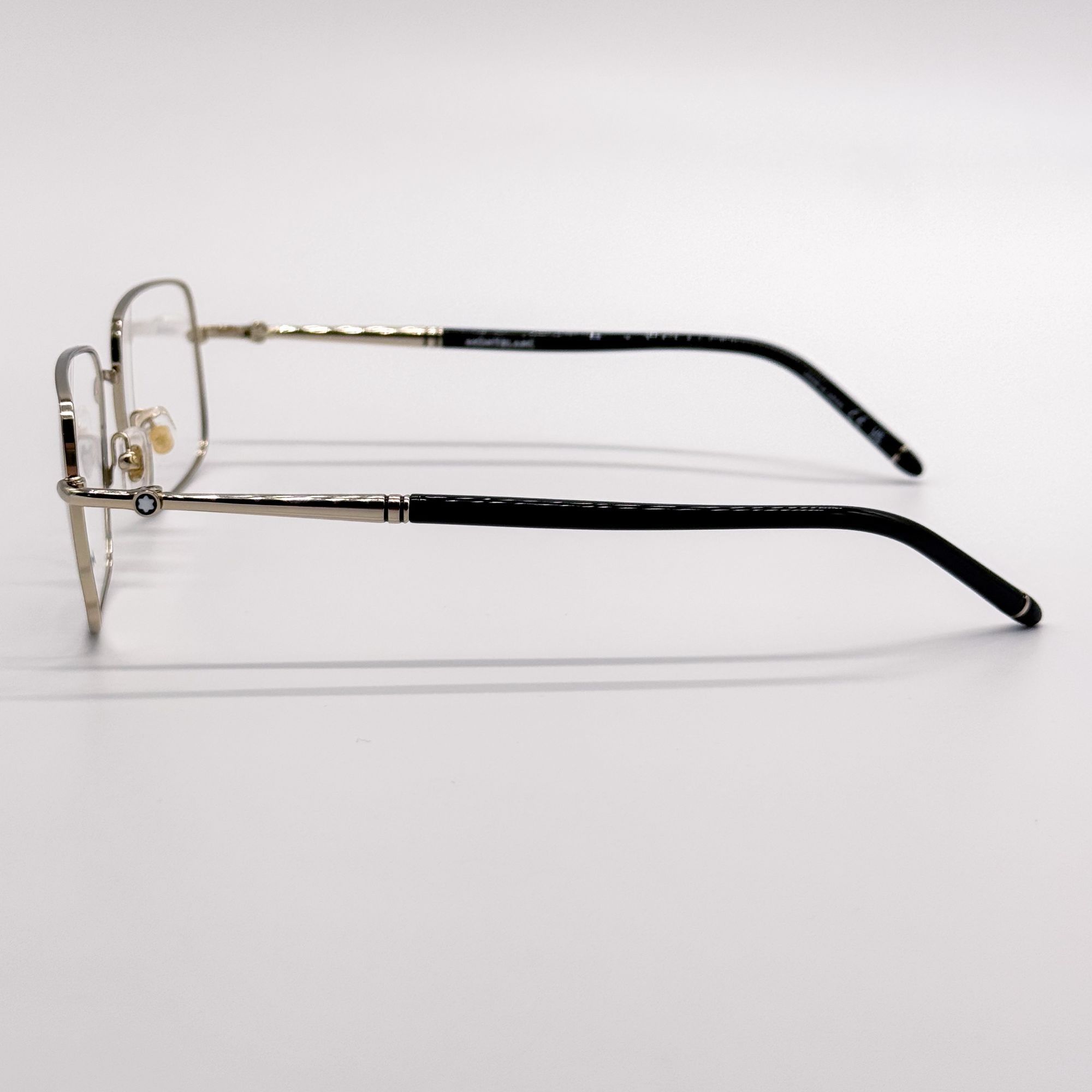 Montblanc NEW MONTBLANC EYEGLASSES MB0072O 003 GOLD MEN EYEWEAR Size ONE SIZE - 6 Thumbnail