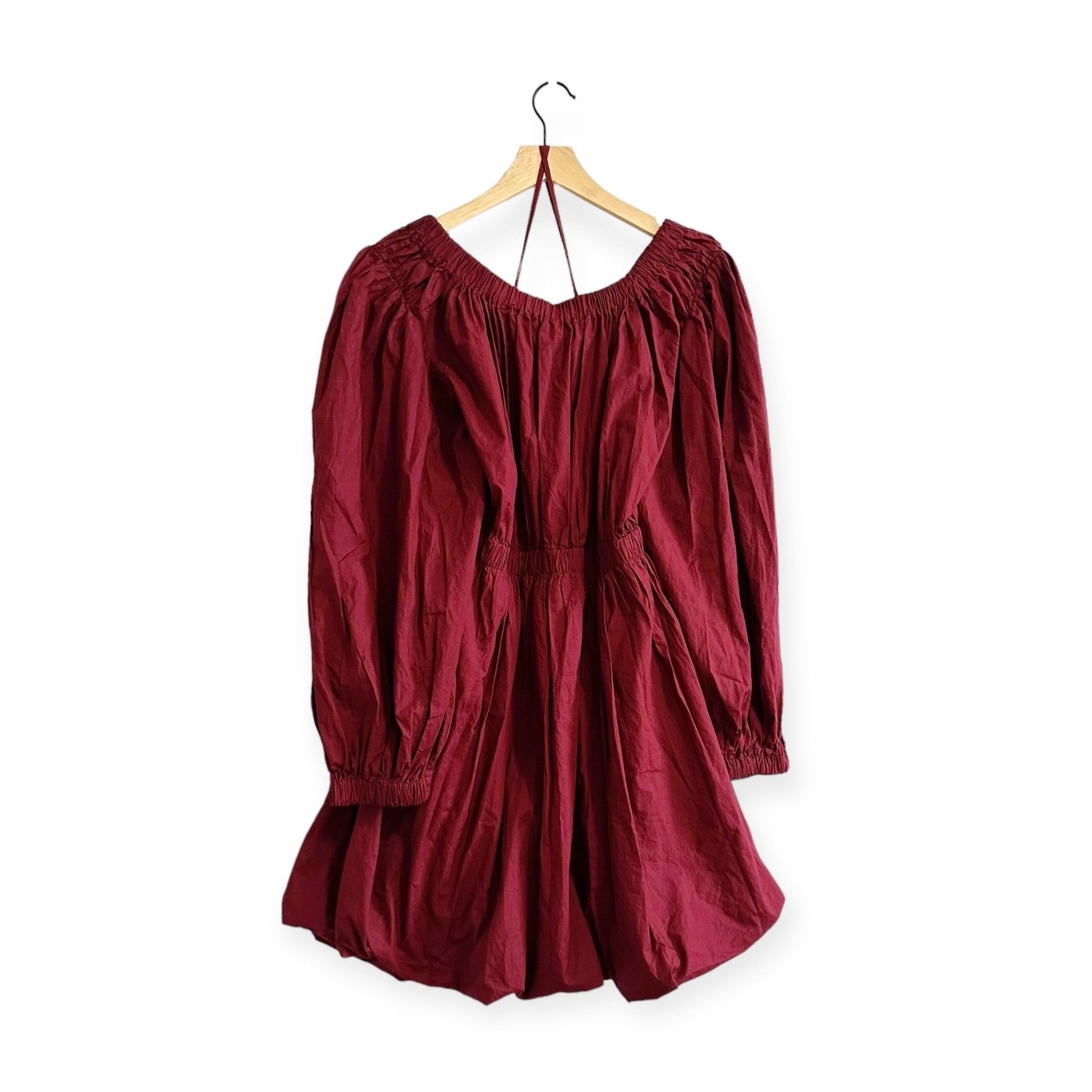 Ulla Johnson Ulla Johnson Martine Dress in Bordeaux, Size 6 Size M / US 6-8 / IT 42-44 - 2 Thumbnail