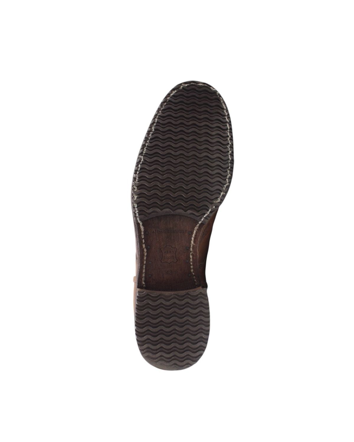 2000S ALFREDOBANNISTER DOUBLE SIDE-ZIP LEATHER BOOTS