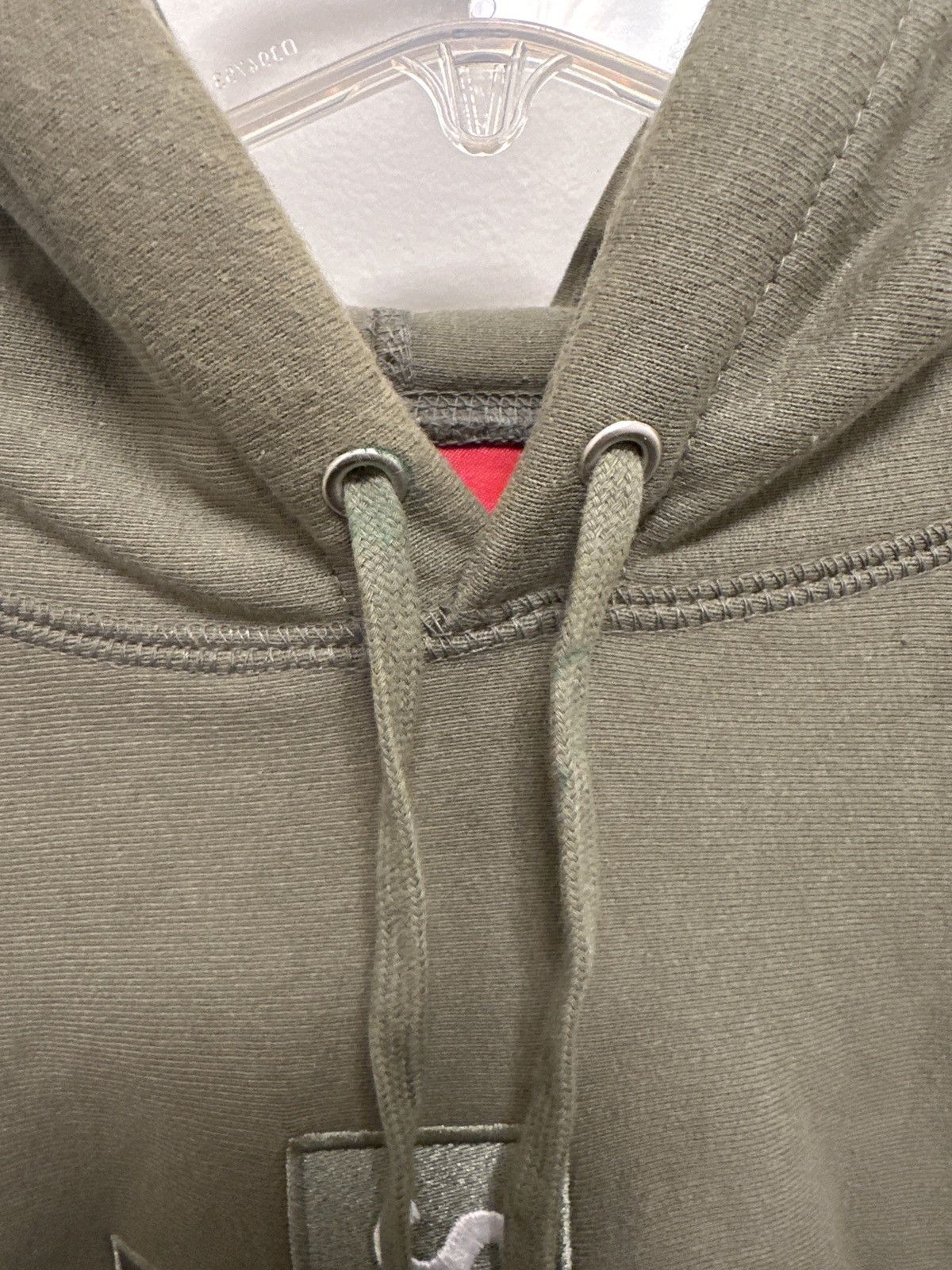 Supreme Supreme Cross Box Logo Olive Hoodie XL Size US XL / EU 56 / 4 - 6 Thumbnail