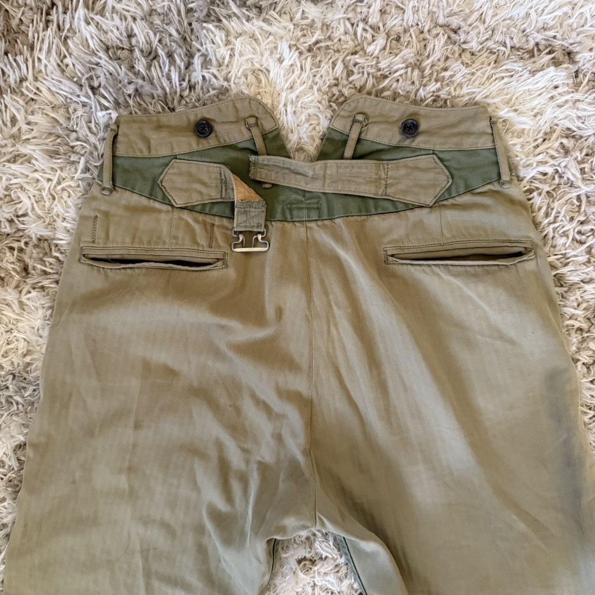 Kapital Kapital olive green utility carpenter pant Size US 28 / EU 44 - 6 Thumbnail