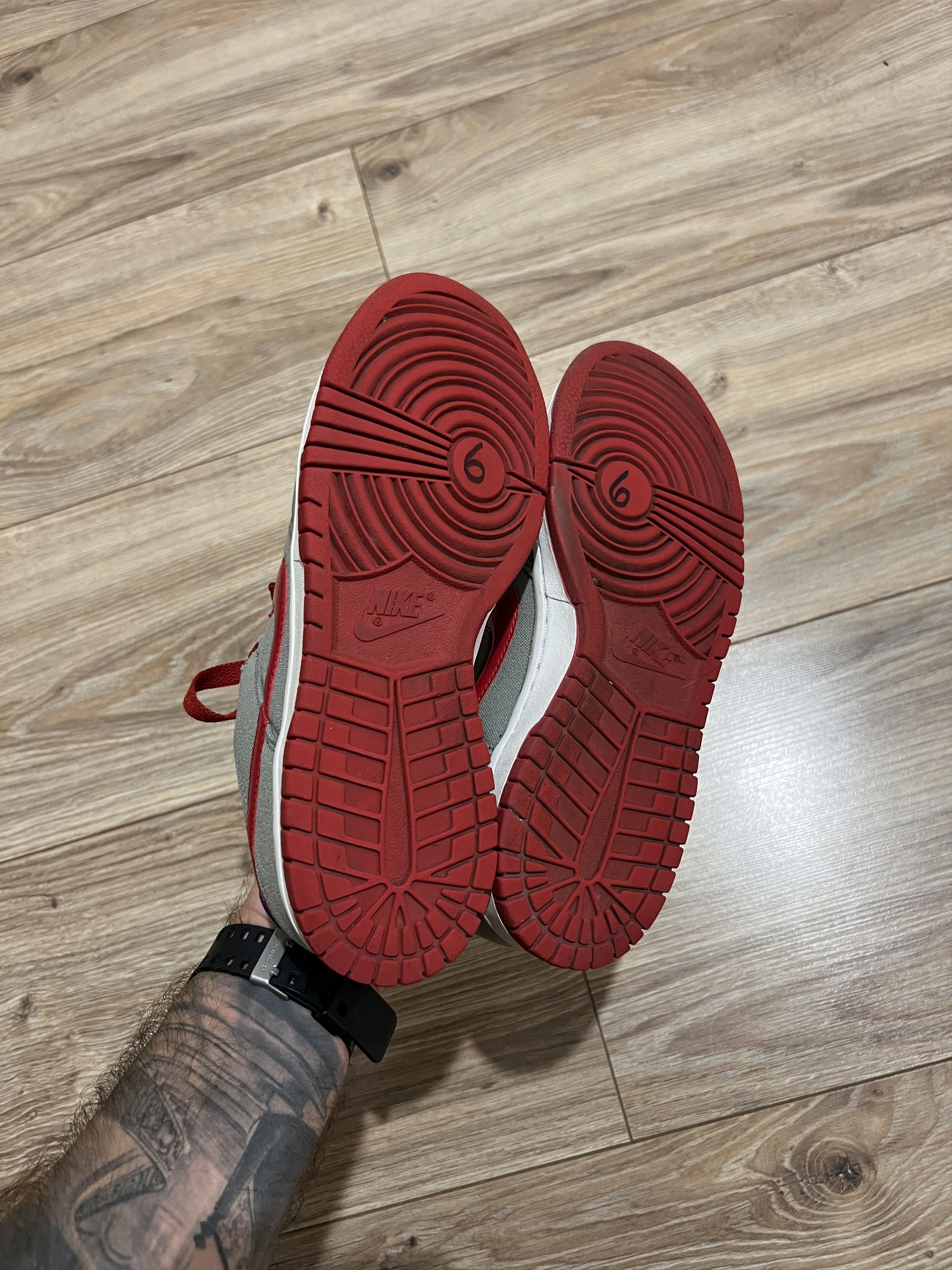 Nike × Vintage Shoes Nike Dunk Cherry x Paul Marrot Argentina 2009 Woman Size US 8 / IT 38 - 7 Thumbnail