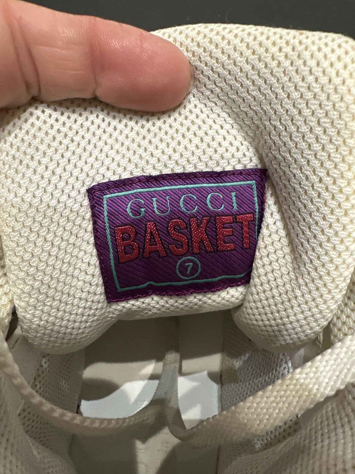 Gucci Gucci Basket High Top Size US 7 / EU 40 - 5 Thumbnail