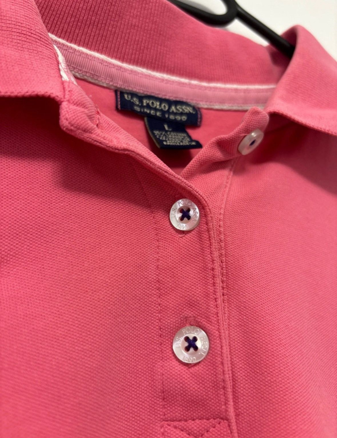 U.S. Polo Assn. Pink U.S. Polo Assn. Shirt Size XS / US 0-2 / IT 36-38 - 6 Thumbnail