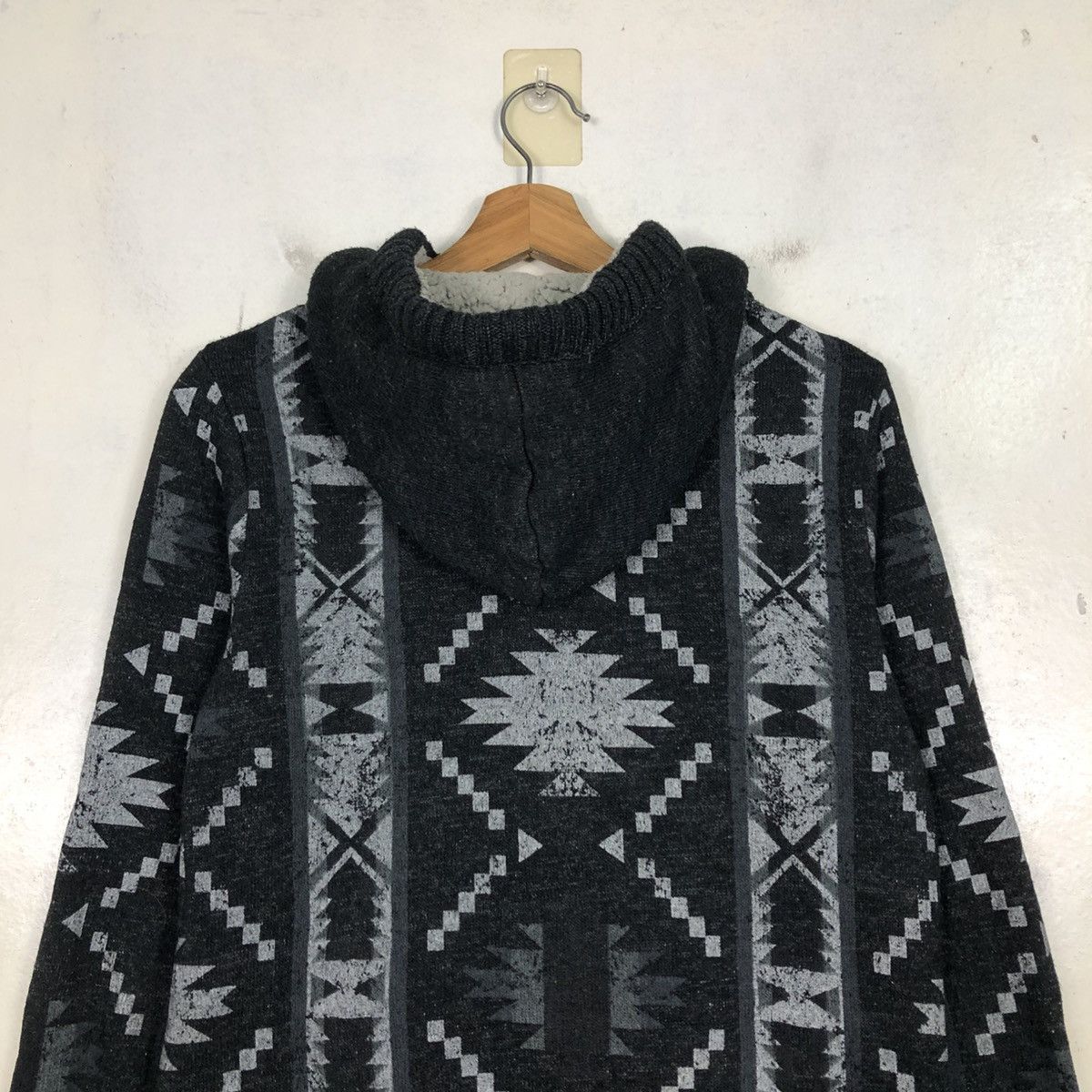Japanese Brand 📌Vintage Billabong Bomber Jacket Fur Hoodie Navajo Aztec Size US M / EU 48-50 / 2 - 11 Thumbnail