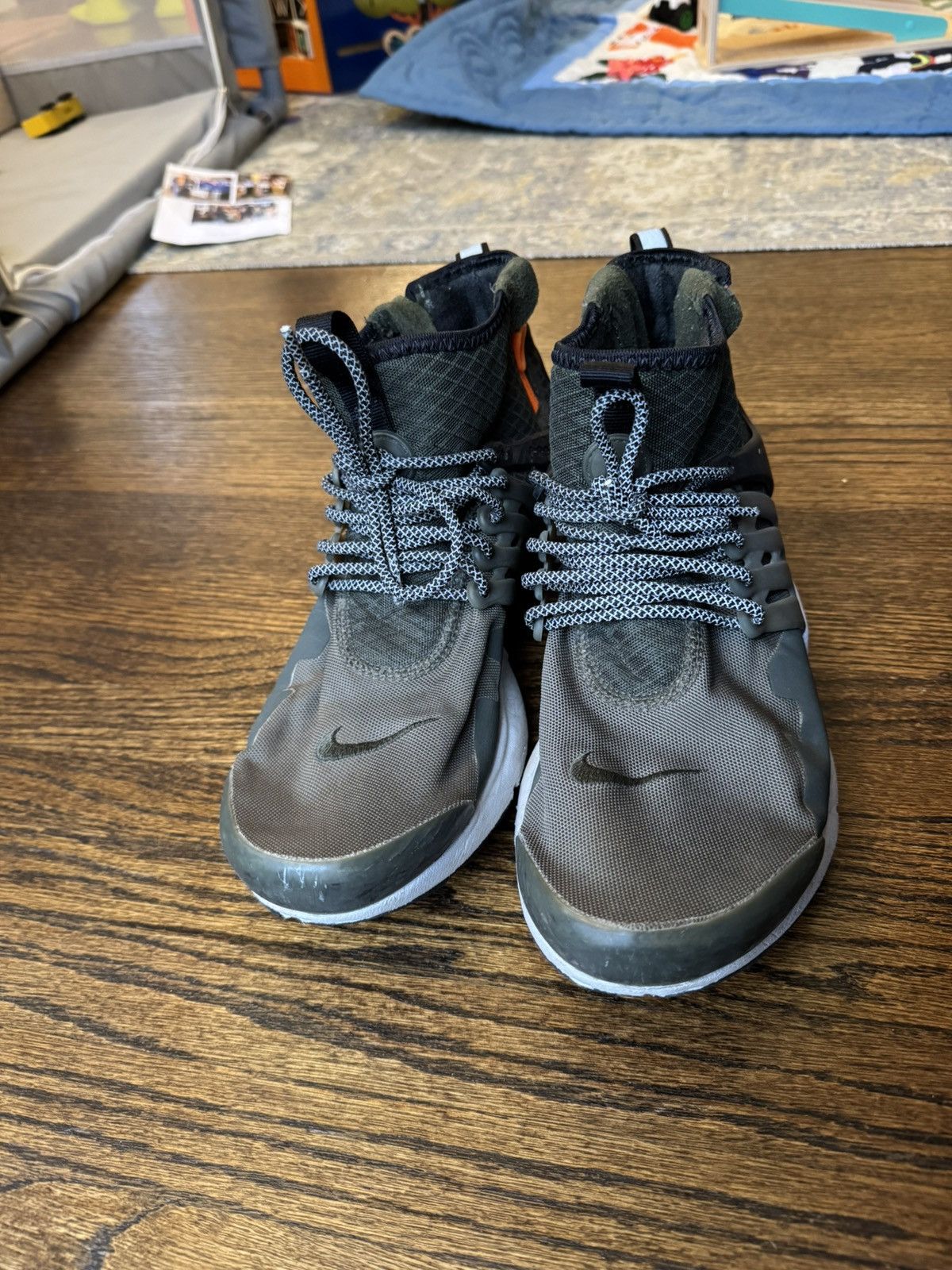 Nike Nike Air Presto Mid Utility 'Cargo Khaki' Size US 10 / EU 43 - 3 Thumbnail
