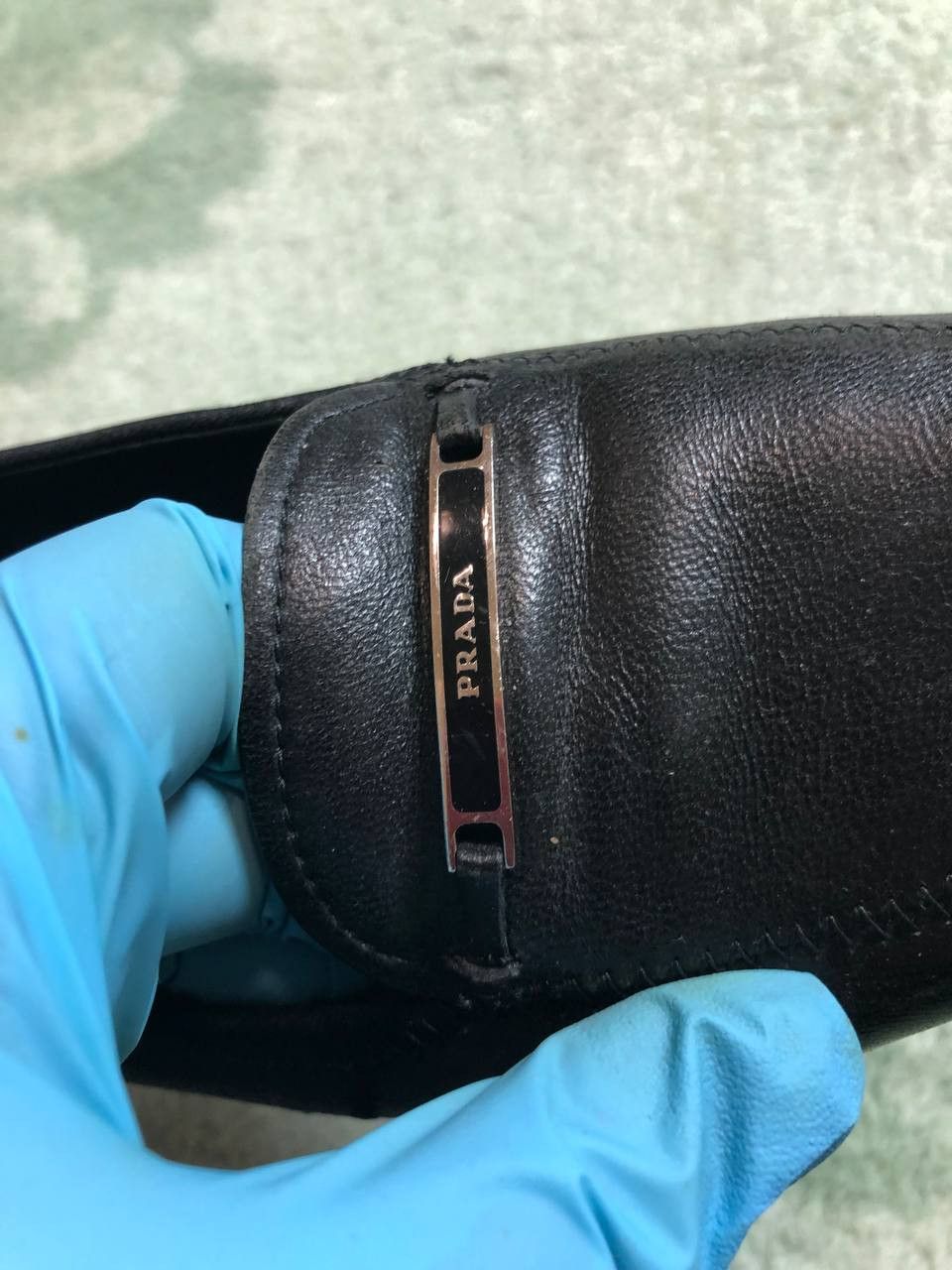 Prada Vintage Prada Classic Fit Black Flats Size US 8 / IT 38 - 6 Thumbnail
