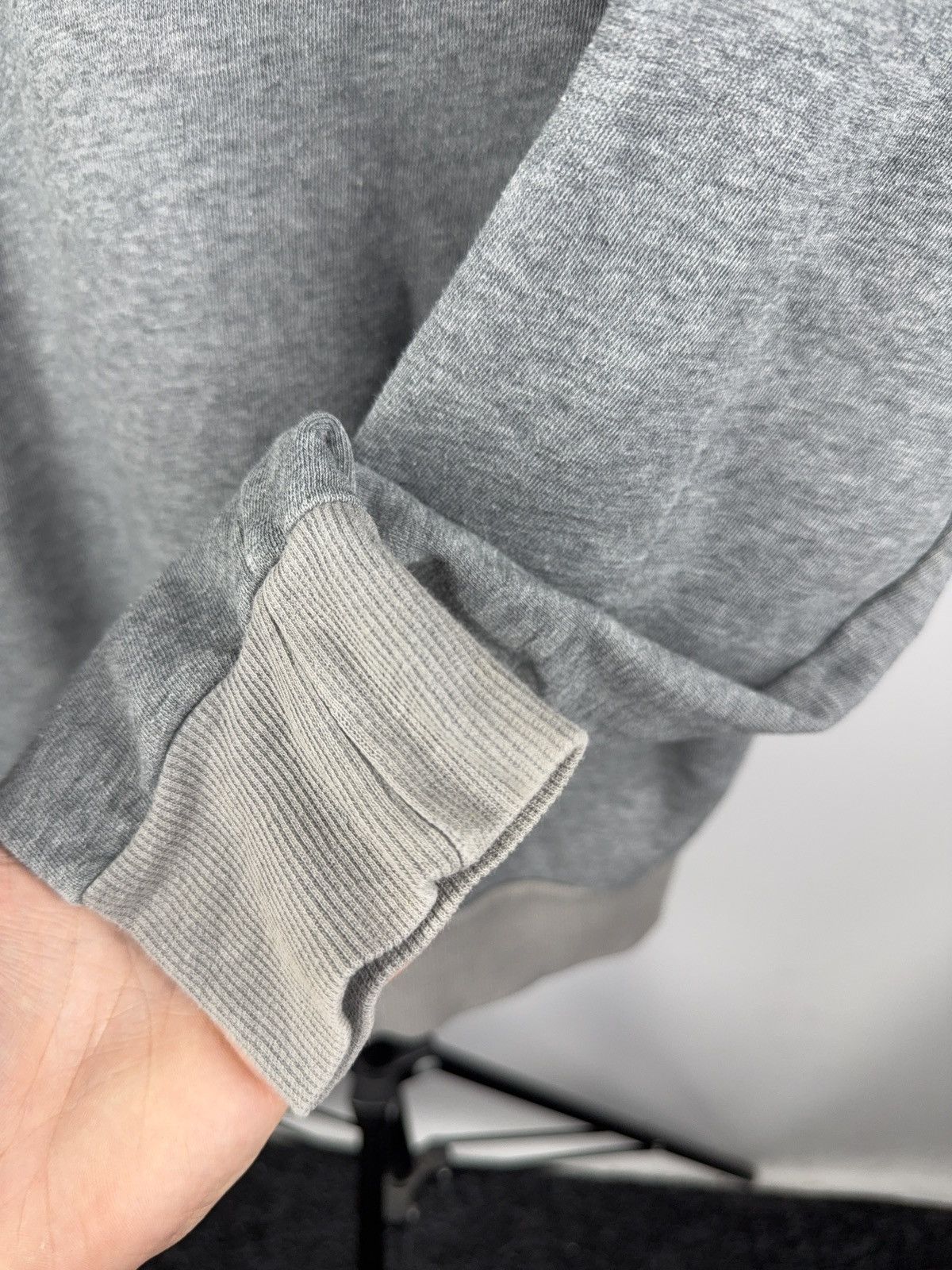Emporio Armani 00s Designer Emporio Armani Zip Sweatshirt Grey Logo Basic Size US S / EU 44-46 / 1 - 10 Thumbnail