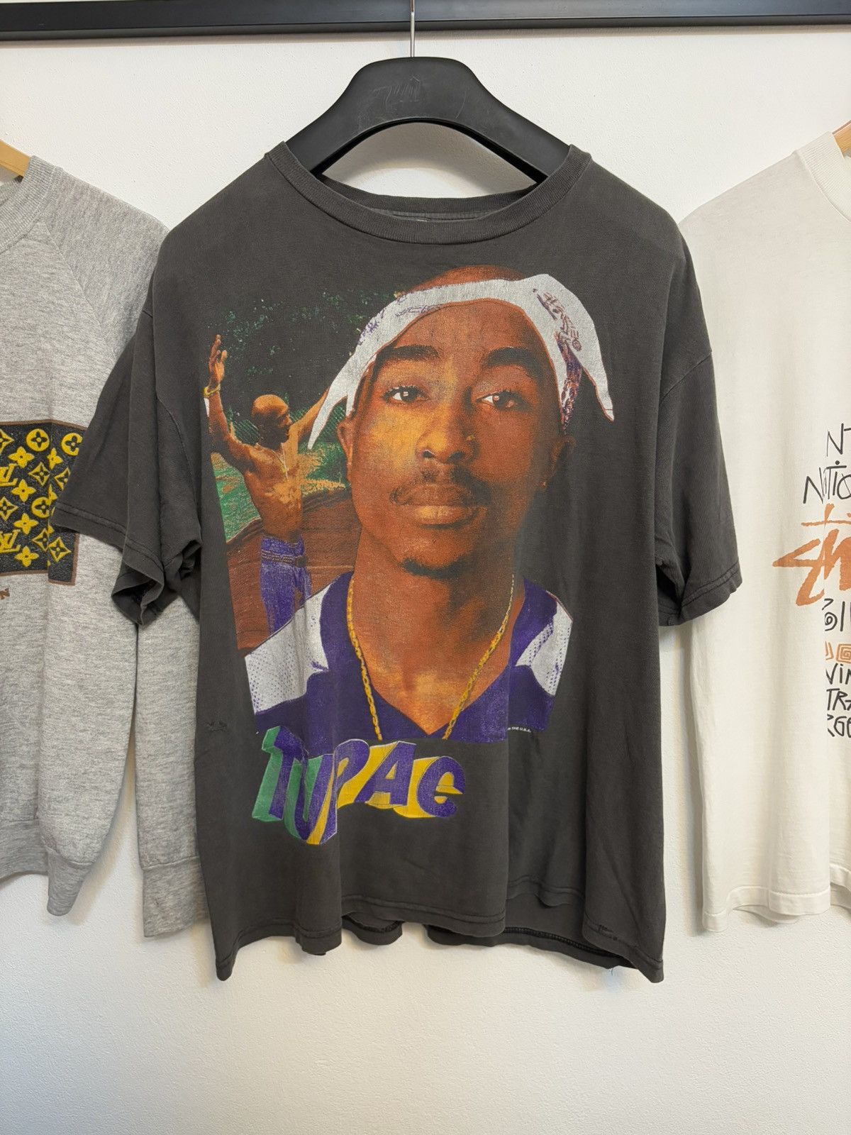 Rap Tees 90’s Tupac Rare Size US XL / EU 56 / 4 - 3 Thumbnail