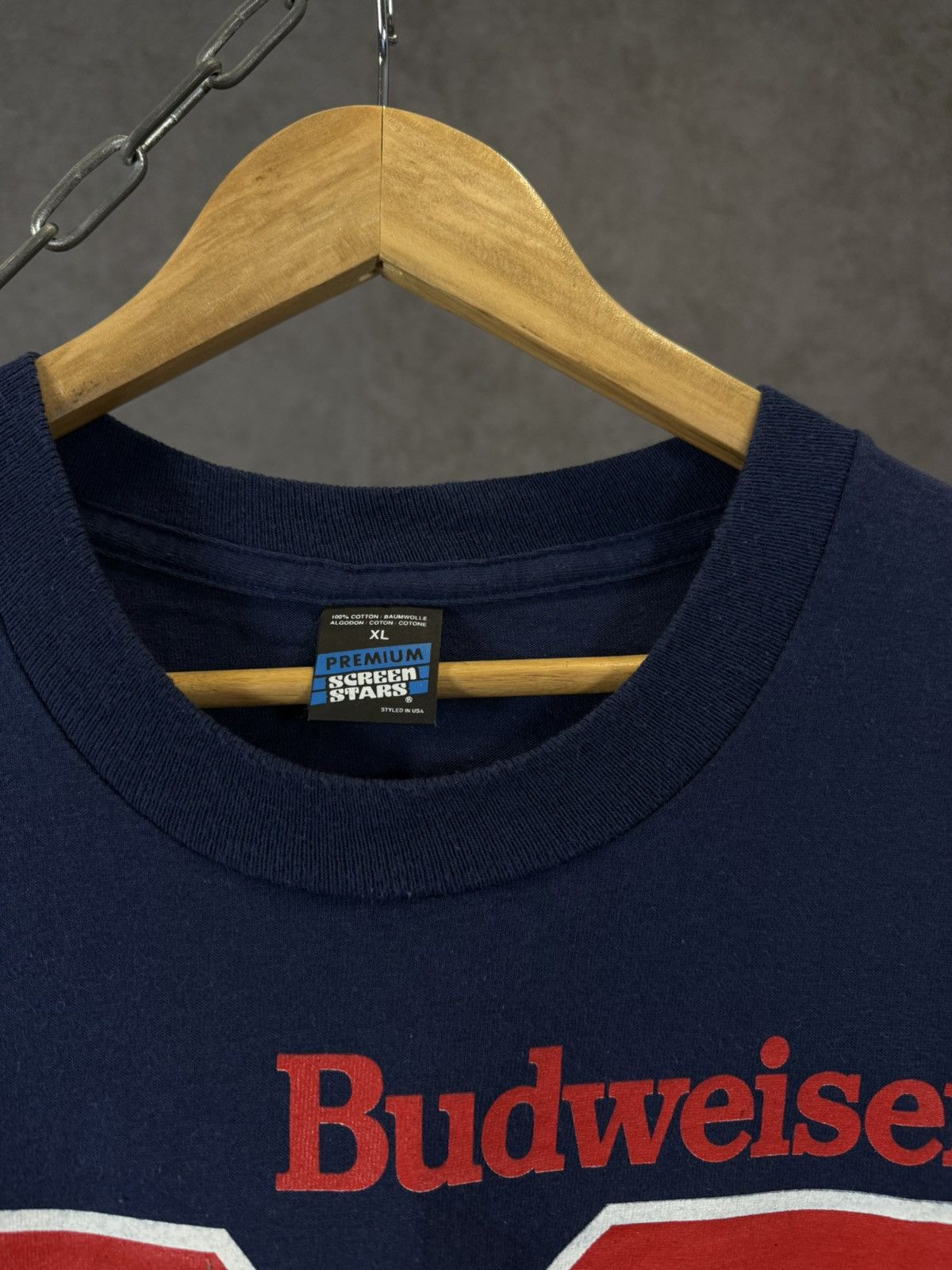 Vintage Budweiser vintage single stitch tee Size US XL / EU 56 / 4 - 5 Thumbnail