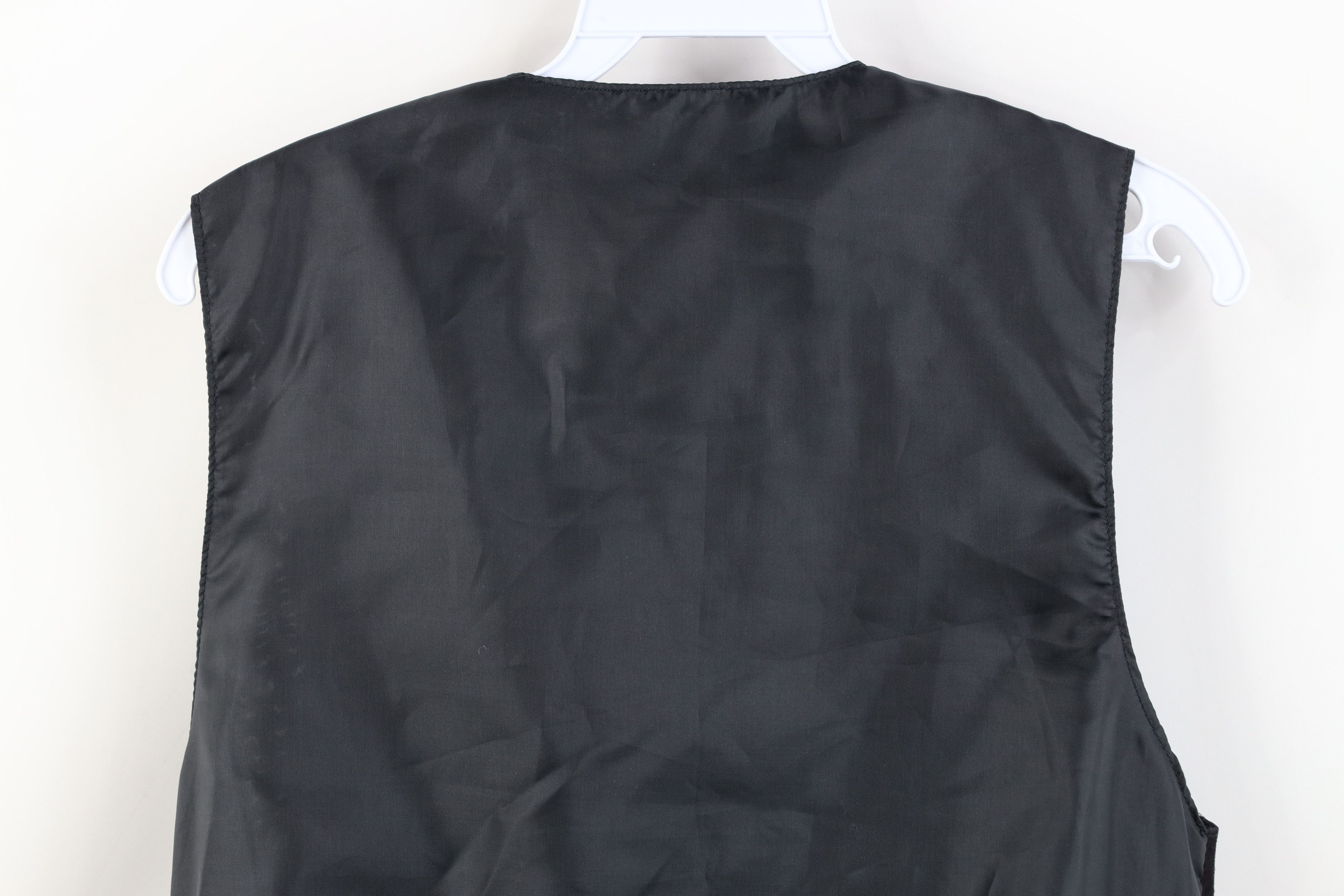 Vintage Vintage 90s Streetwear Suede Leather Tie Back Vest Jacket Size M / US 6-8 / IT 42-44 - 16 Thumbnail