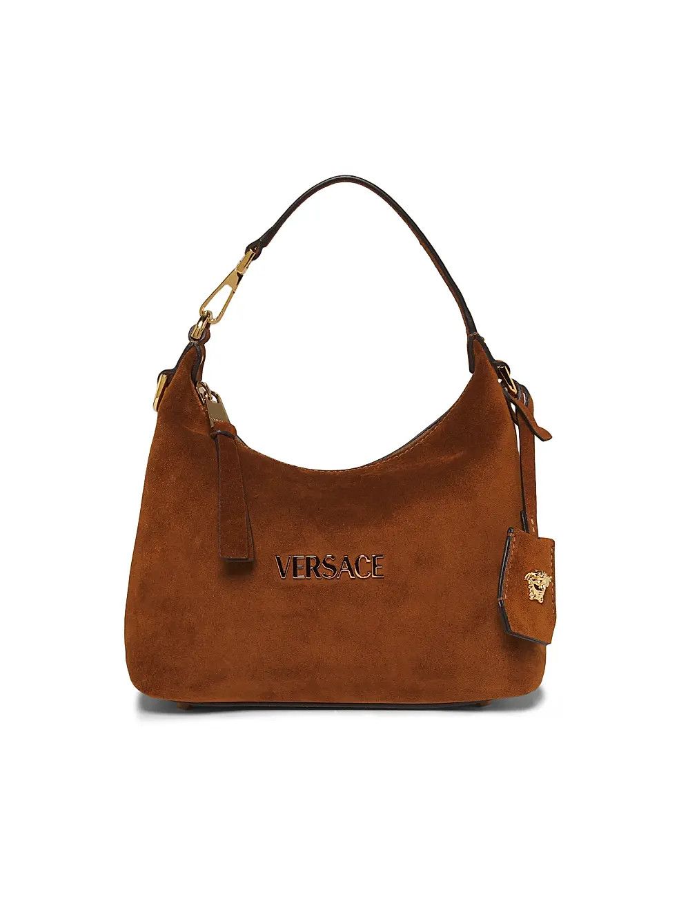 Versace os11x0326 Size: OS / Suede Hobo Bag in Brown Size ONE SIZE - 1 Thumbnail