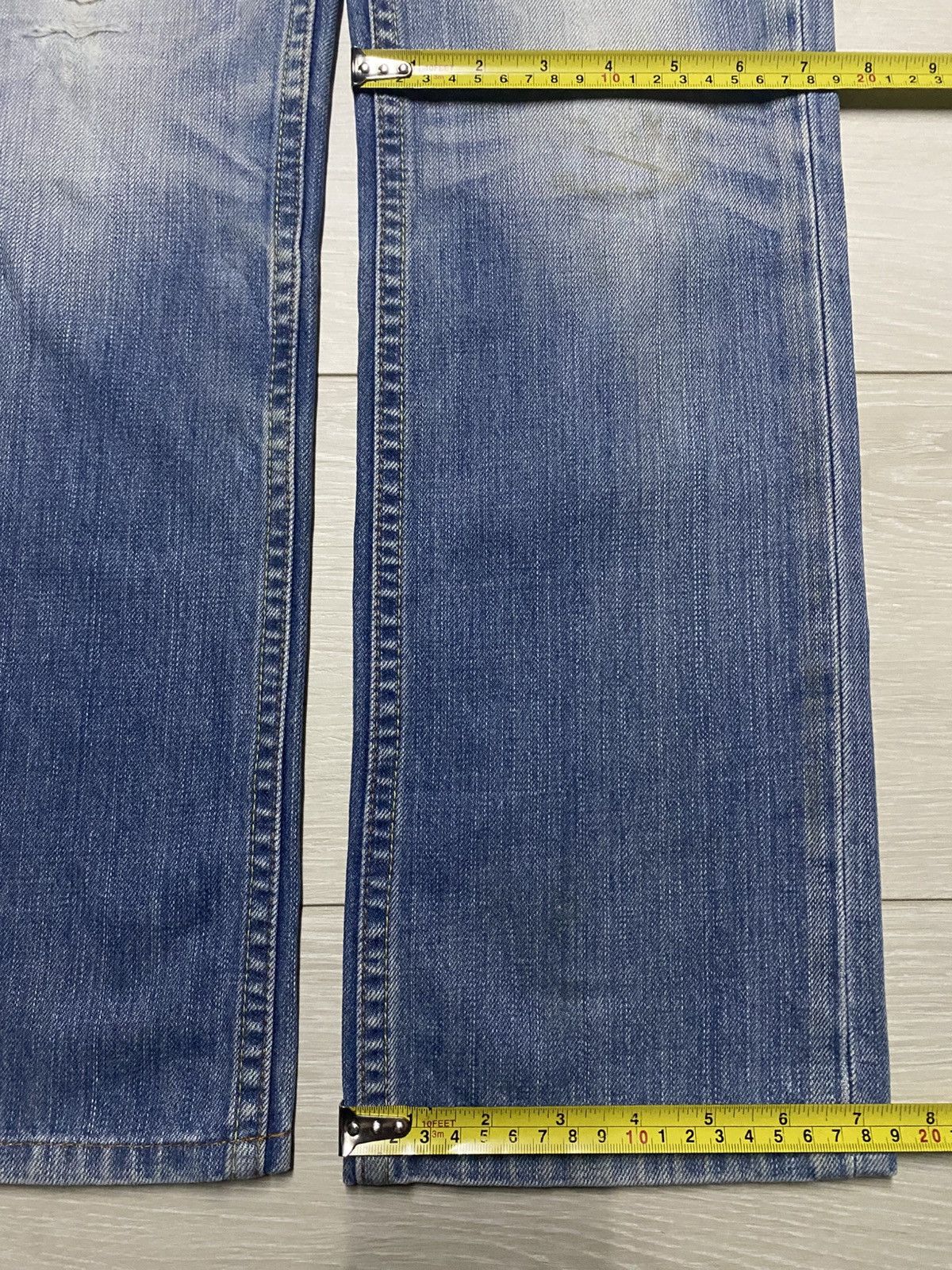 Levi's Vintage Levis 511 Faded Wash Slim Fit Distressed Jeans Size US 29 - 16 Thumbnail