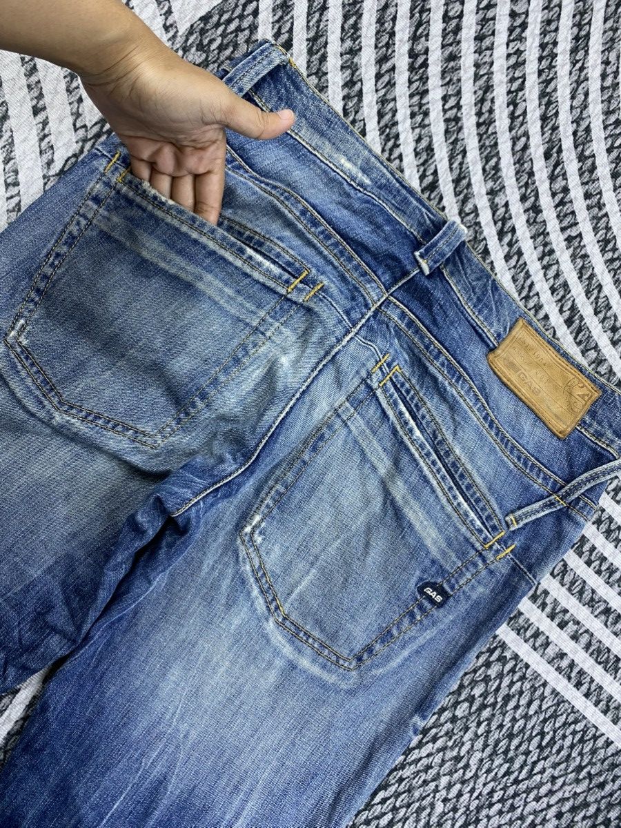 GAS Vintage GAS Distressed Blue Denim Jeans Pants Size US 31 - 11 Thumbnail