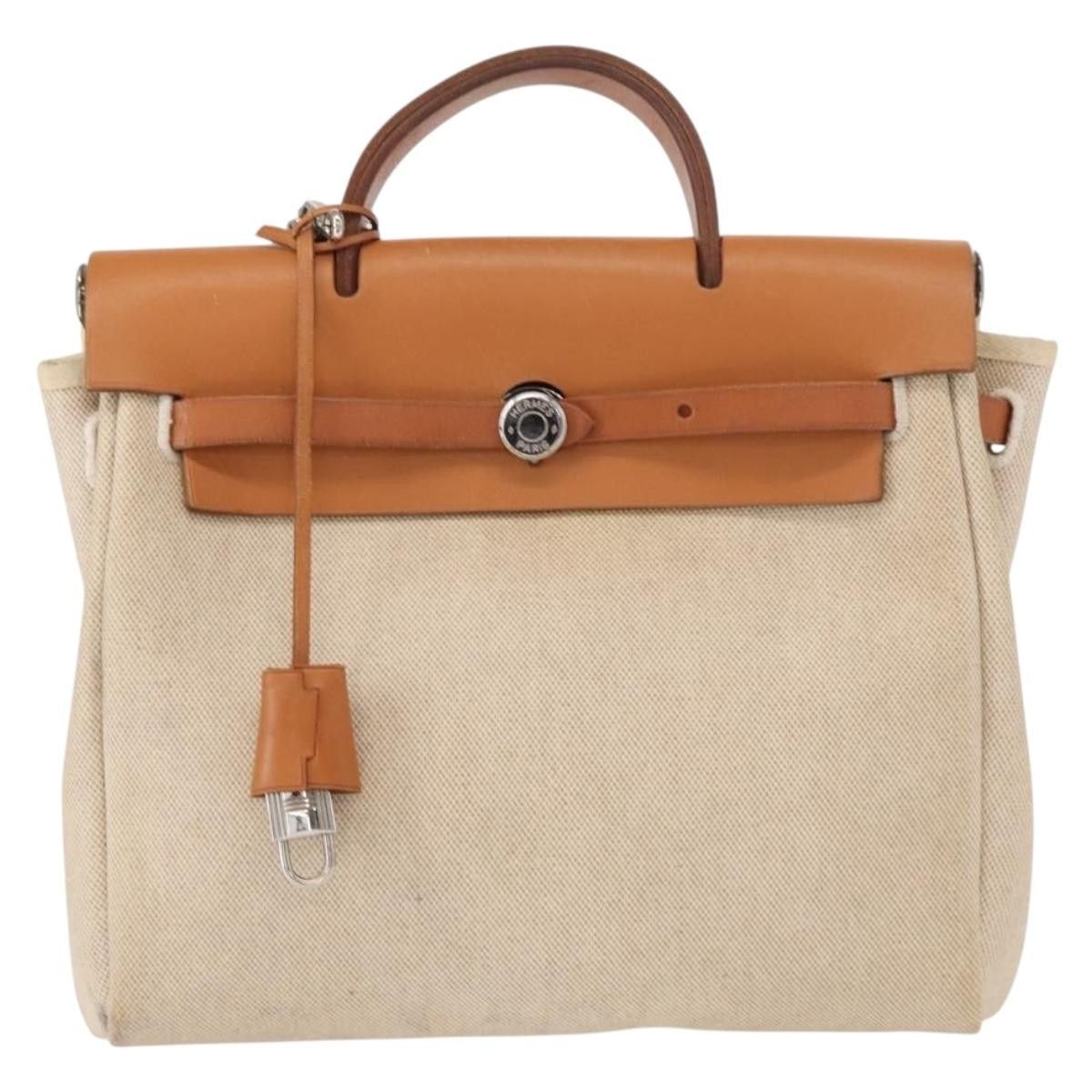 Hermes Hermes Herbag A Dos Backpack Toile Size ONE SIZE - 1 Thumbnail