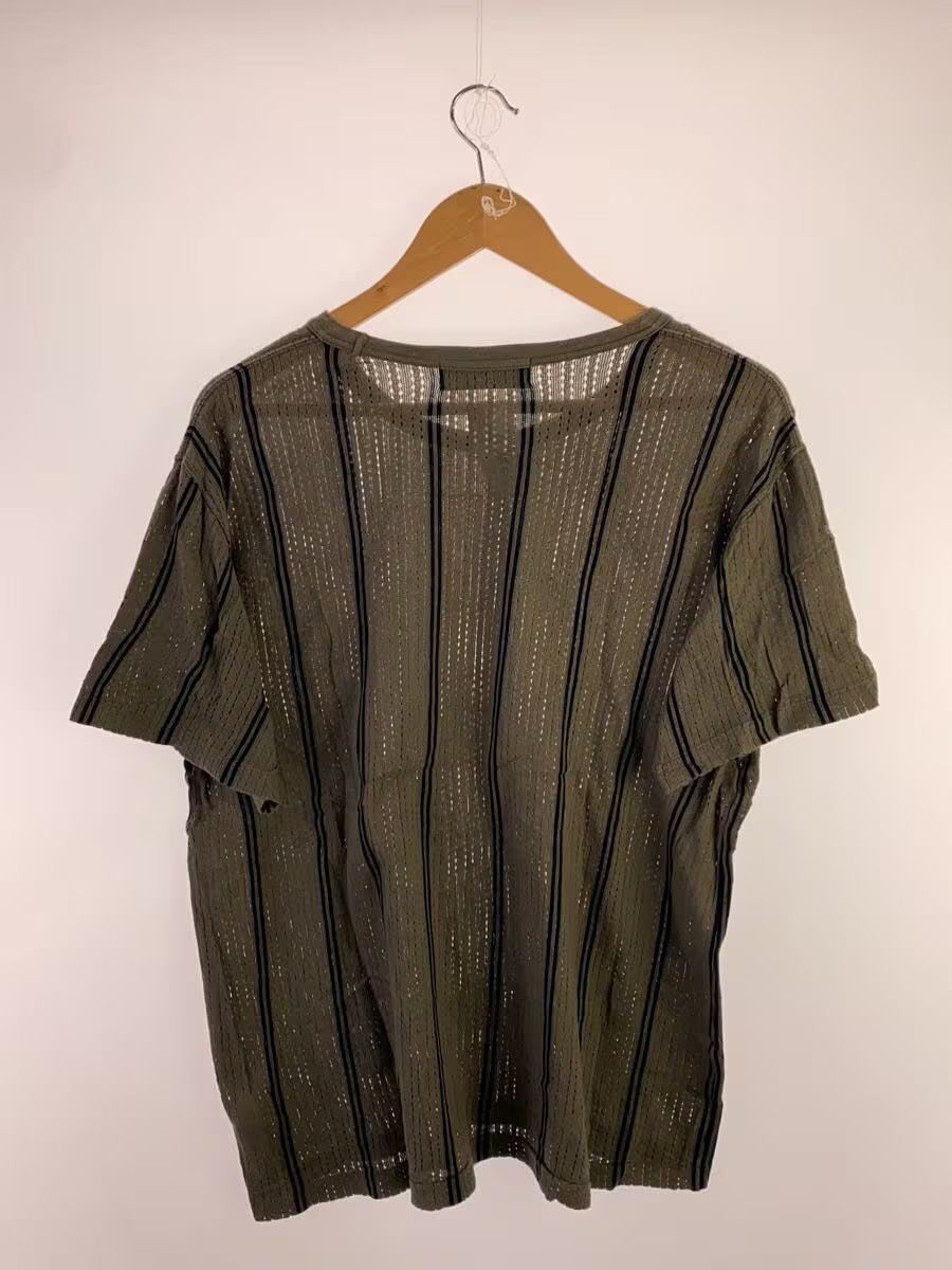 Yohji Yamamoto Striped Perforated Tee Size US L / EU 52-54 / 3 - 2 Thumbnail