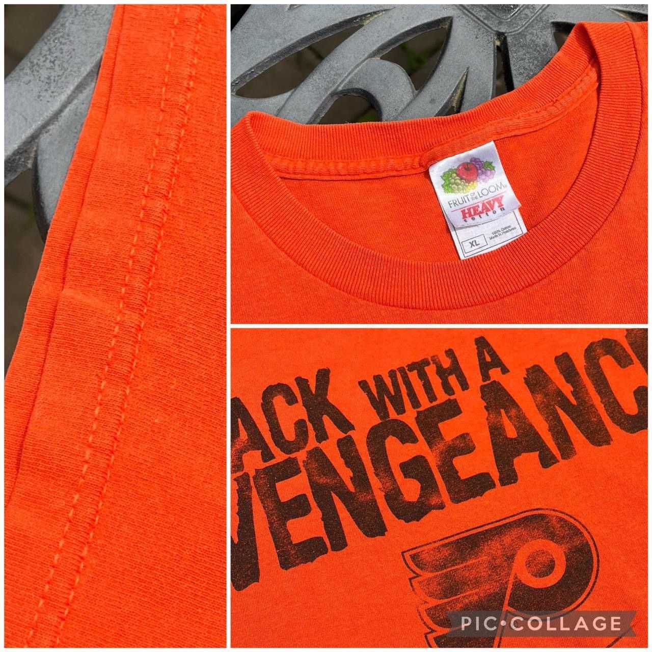 NHL × Vintage Vintage Fruit of the Loom NHL Flyers Hockey Sports Tshirt Size US XL / EU 56 / 4 - 3 Thumbnail