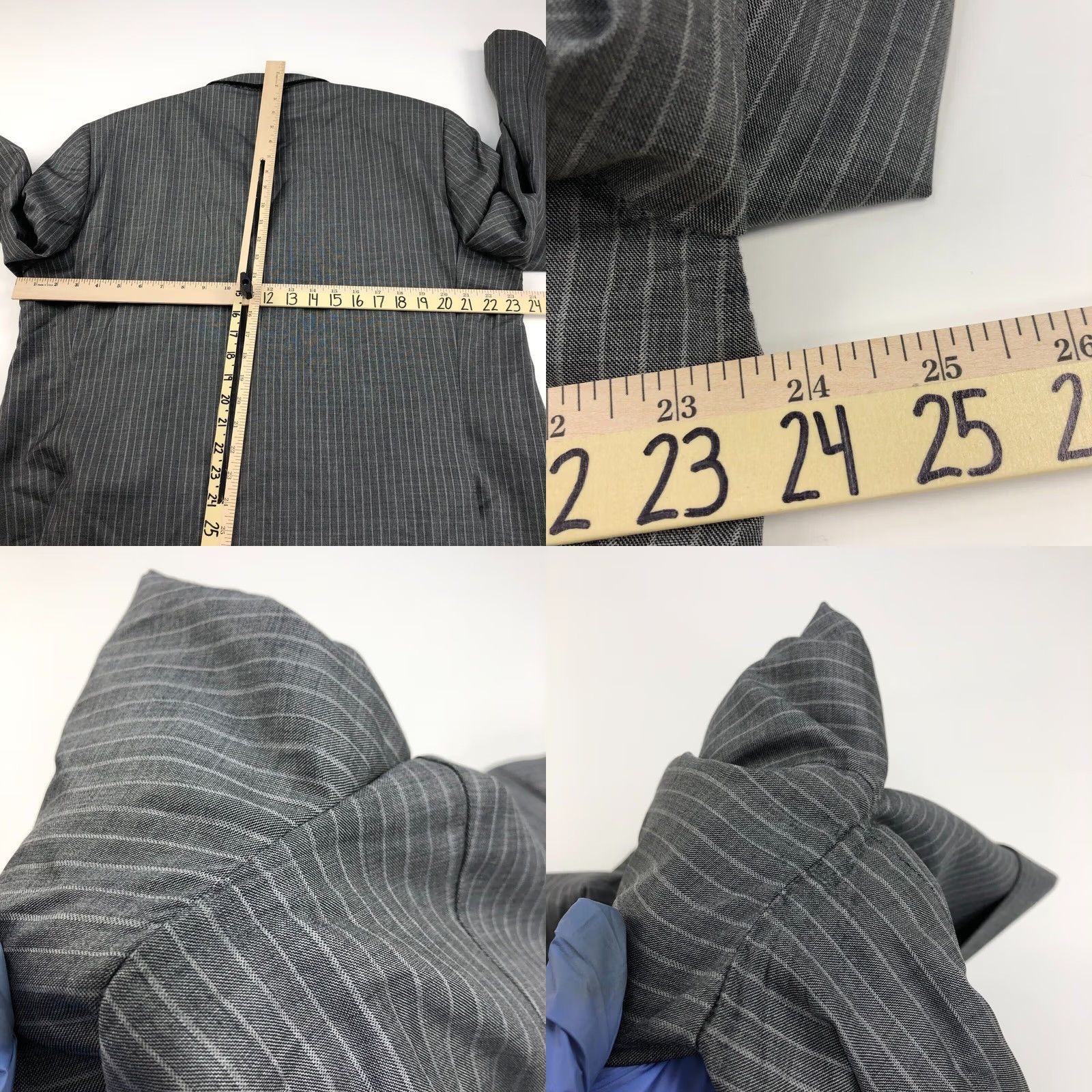 David Donahue David Donahue 46R Wool Blend Sport Coat Jacket Size US S / EU 44-46 / 1 - 11 Thumbnail