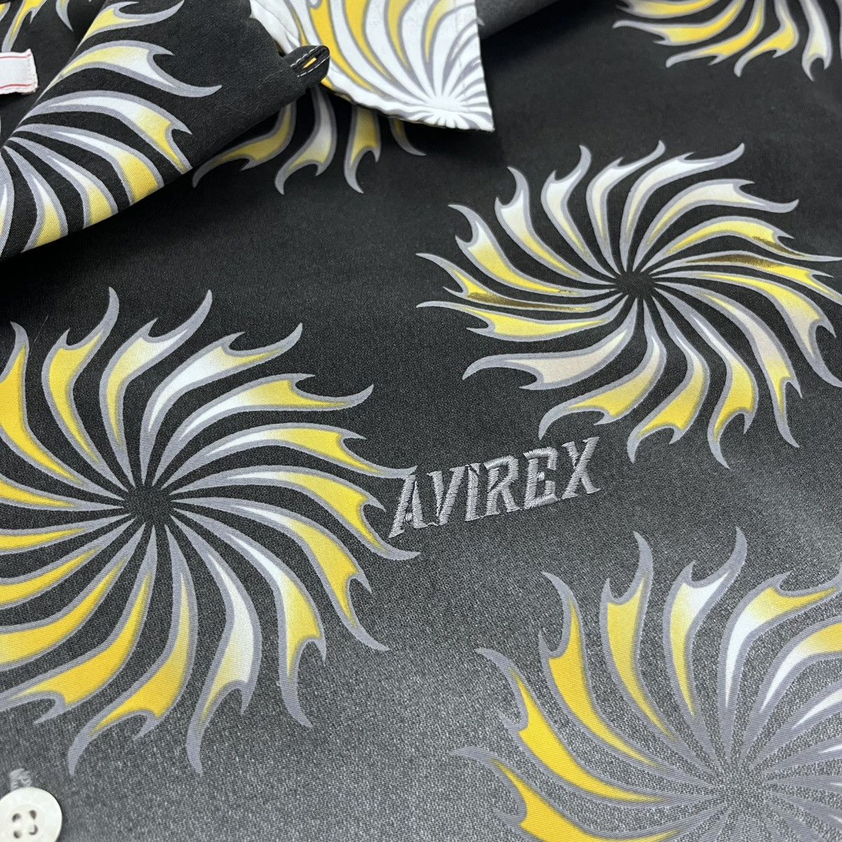 Avirex × Vintage CRAZY Y2K Avirex Button Up shirt Yellow Wheels spitfire 2XL Size US XXL / EU 58 / 5 - 3 Thumbnail