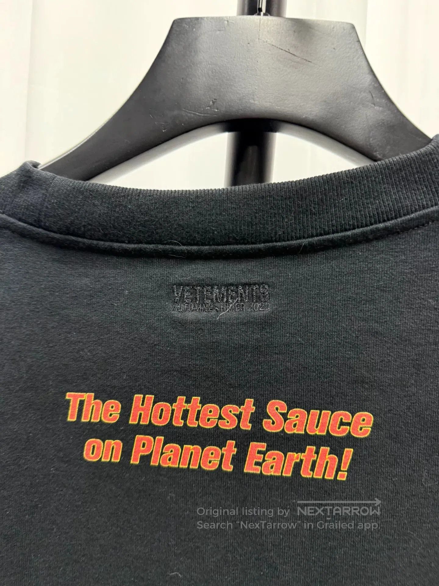 Vetements Vetements Flame Long Sleeve T-Shirt. Size US L / EU 52-54 / 3 - 8 Thumbnail