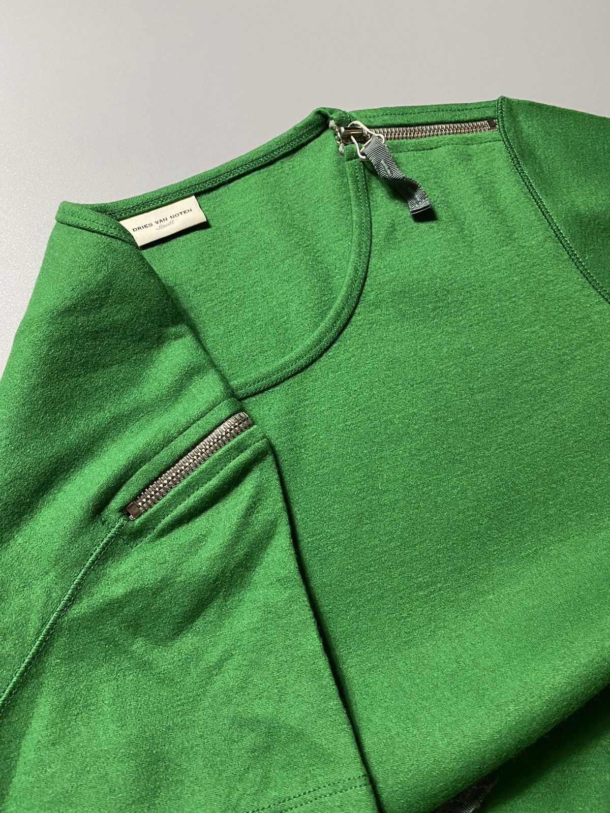 Dries Van Noten - Multi Zip Wool Blouse