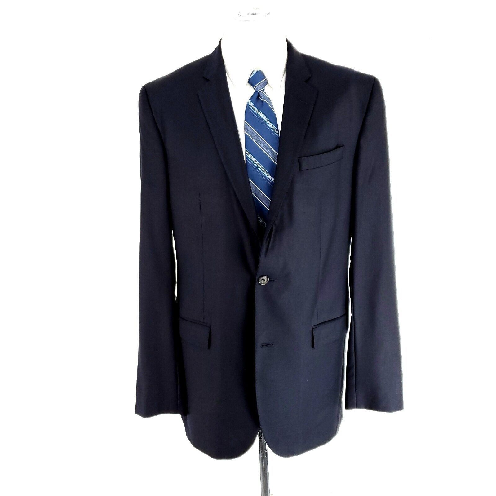 Ermenegildo Zegna × Jack Victor Jack Victor Ermenegildo Zegna Zuma Wool 2 Button Blazer 40R Size 40R - 3 Thumbnail
