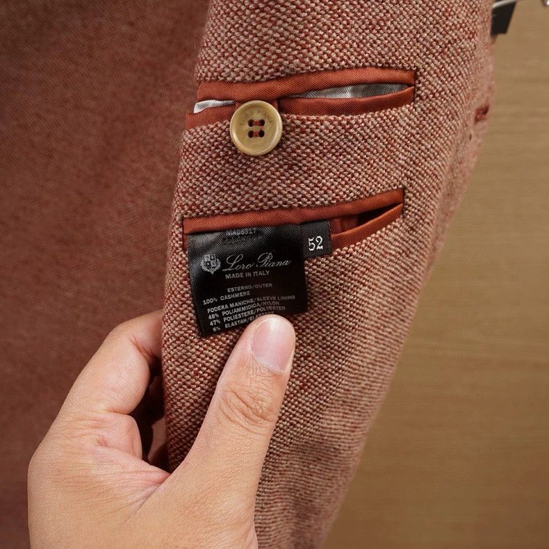 Loro Piana LORO PIANA Cashmere single west jacket Size US M / EU 48-50 / 2 - 8 Thumbnail