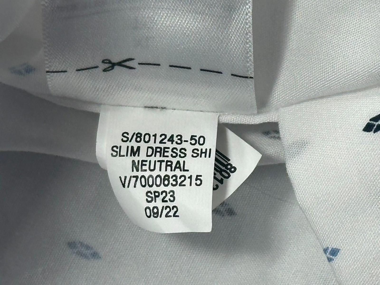 Banana Republic Banana Republic Slim Wrinkle Resistant Button Up White XL Size US XL / EU 56 / 4 - 8 Thumbnail