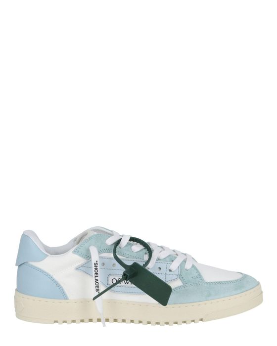 Off-White Off-White 5.0 Canvas Leather Low-Top Sneakers | Grailed