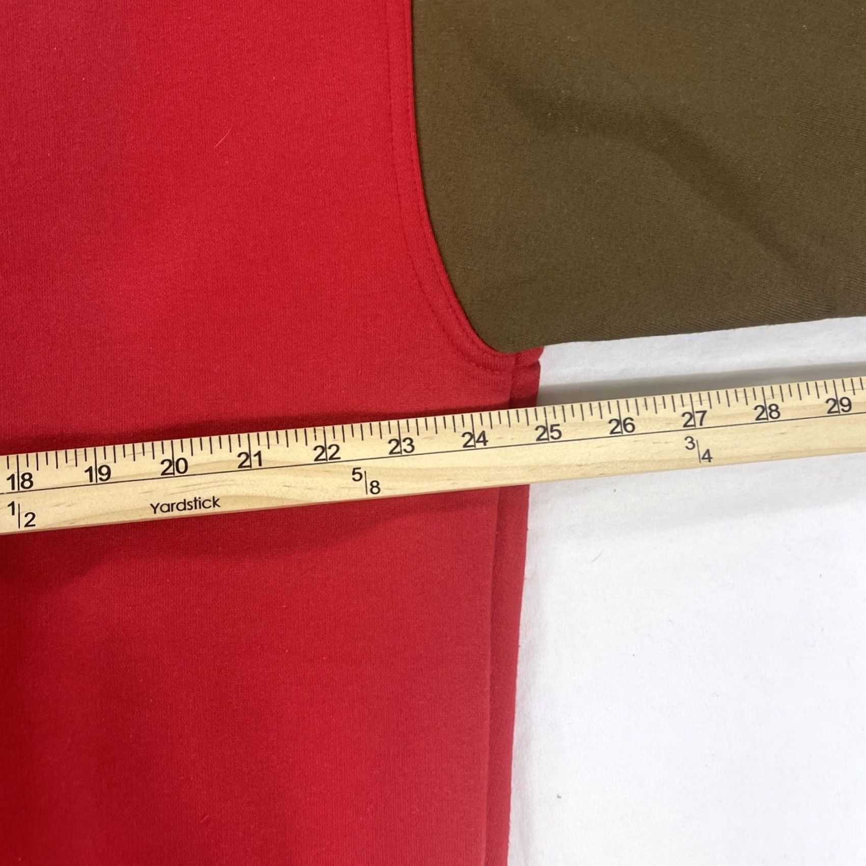 Vintage VINTAGE Galt Sand Sweatshirt 1/4 Zip Men's L Red Brown 2-Tone USA Union 80s 90s Shirt Size US L / EU 52-54 / 3 - 5 Thumbnail