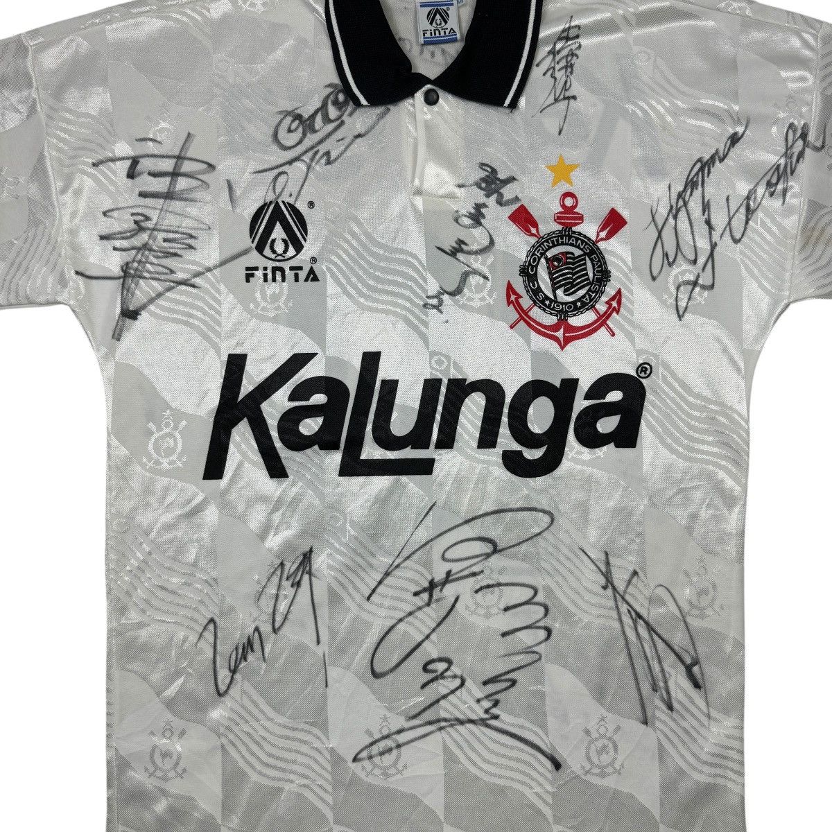 Vintage 1992 Vintage Corinthians Home Jersey Player Signature Size US M / EU 48-50 / 2 - 5 Thumbnail