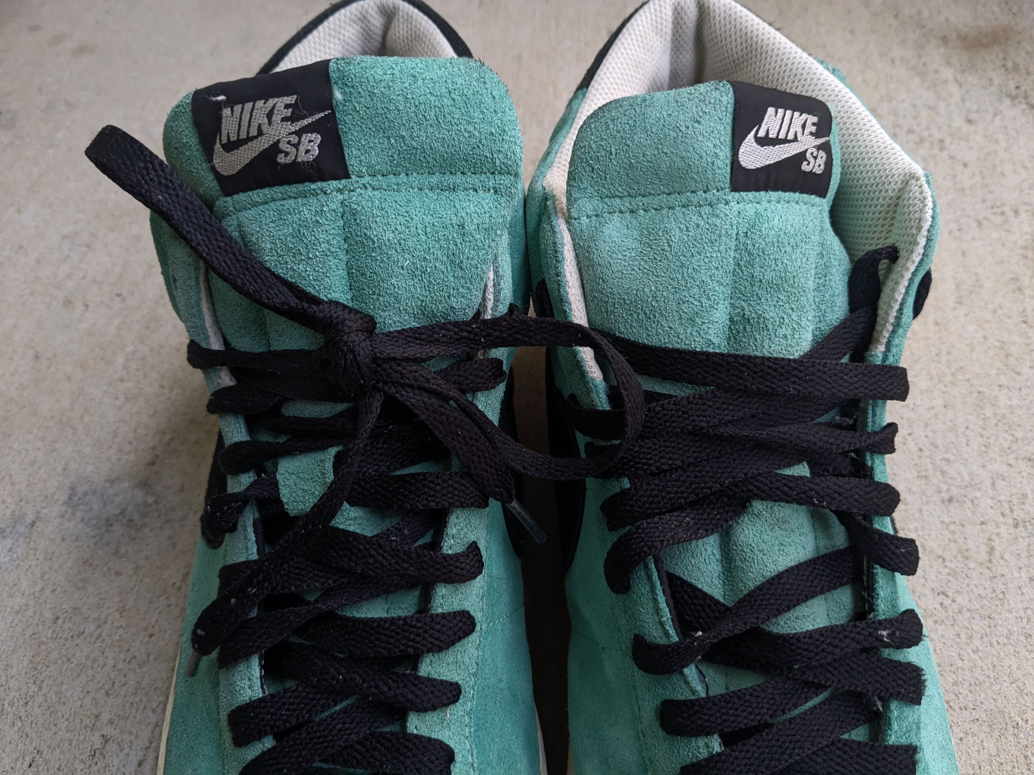 Nike Nike SB Blazer 2008 Azure 13 Suede Blue 310801-401 Size US 13 / EU 46 - 4 Thumbnail
