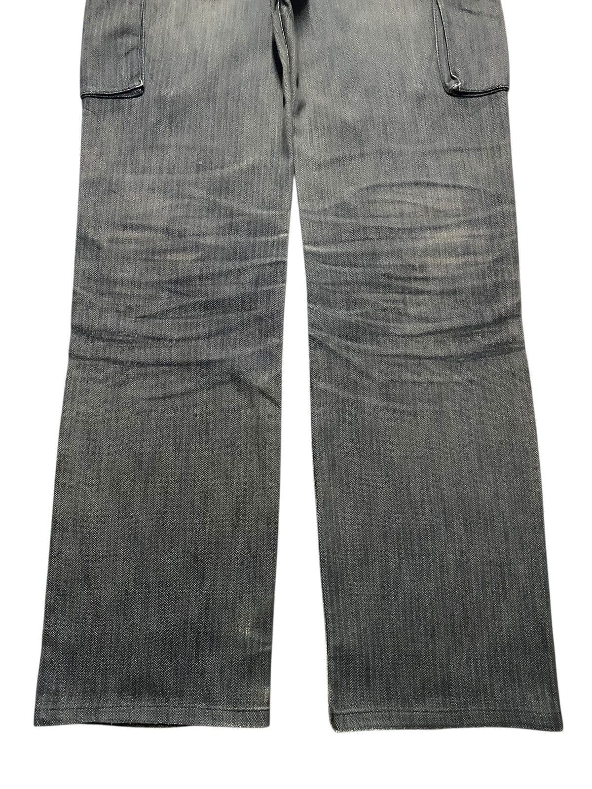 Michel Klein Vintage Michel Klein Homme Paris Distressed Cargo Pants Size US 29 - 6 Thumbnail