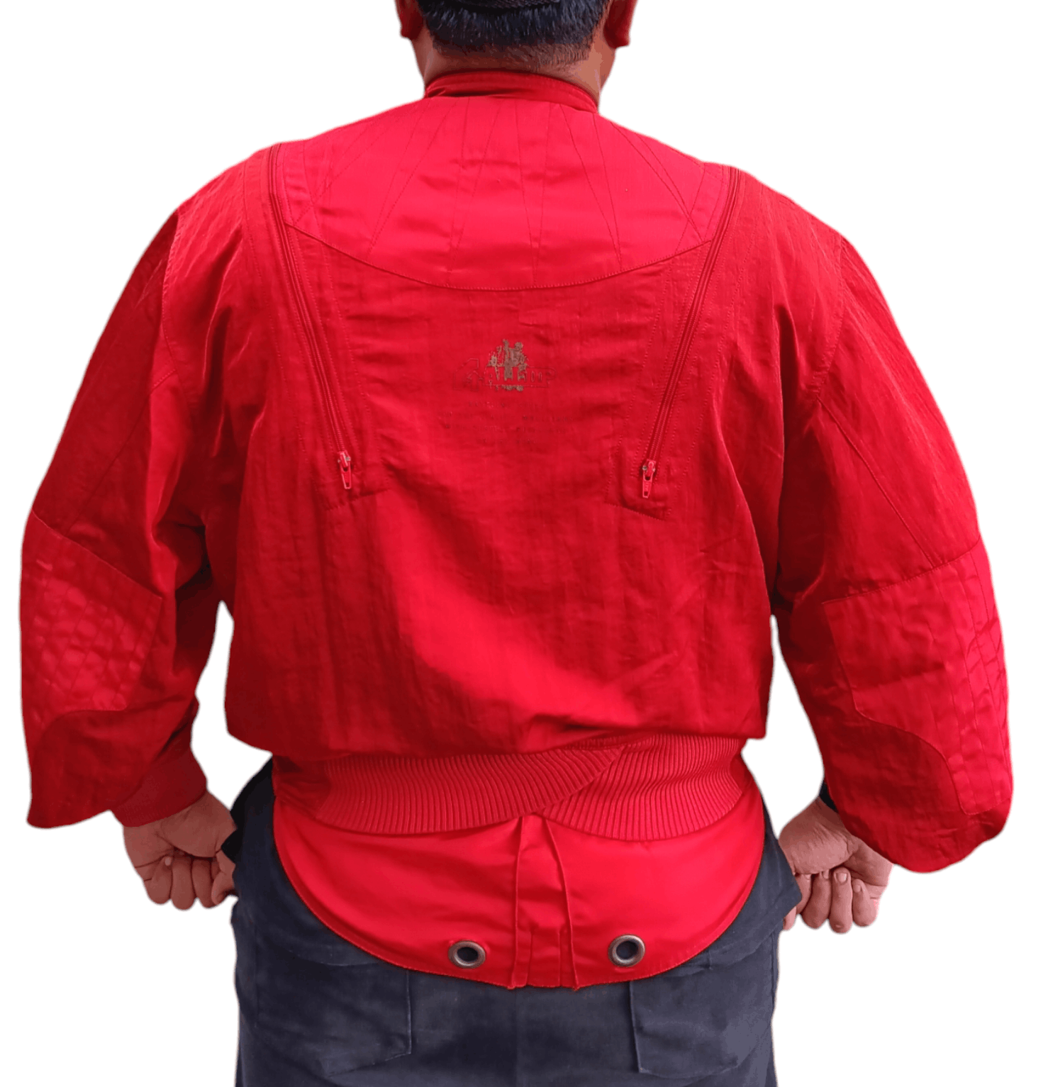 Vintage 😍RARE😍VINTAGE GALLOP MOTORCYCLES RED BOMBER NYLON JACKET Size US XL / EU 56 / 4 - 13 Thumbnail