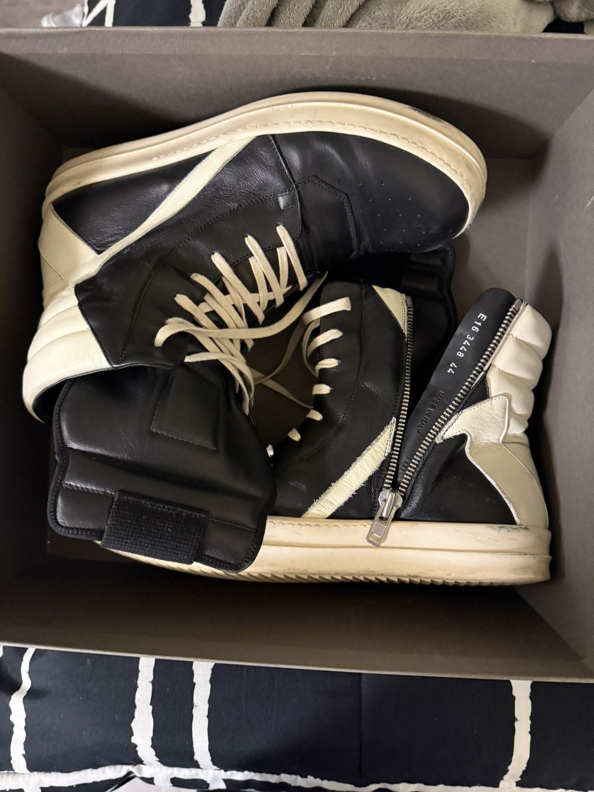 Rick Owens Rick Owens Geobaskets Size US 11 / EU 44 - 1 Thumbnail