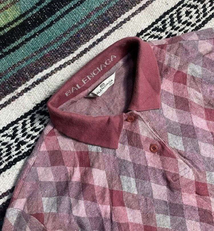 Balenciaga × Designer Vintage Balenciaga Rugby Polos Size US L / EU 52-54 / 3 - 2 Thumbnail