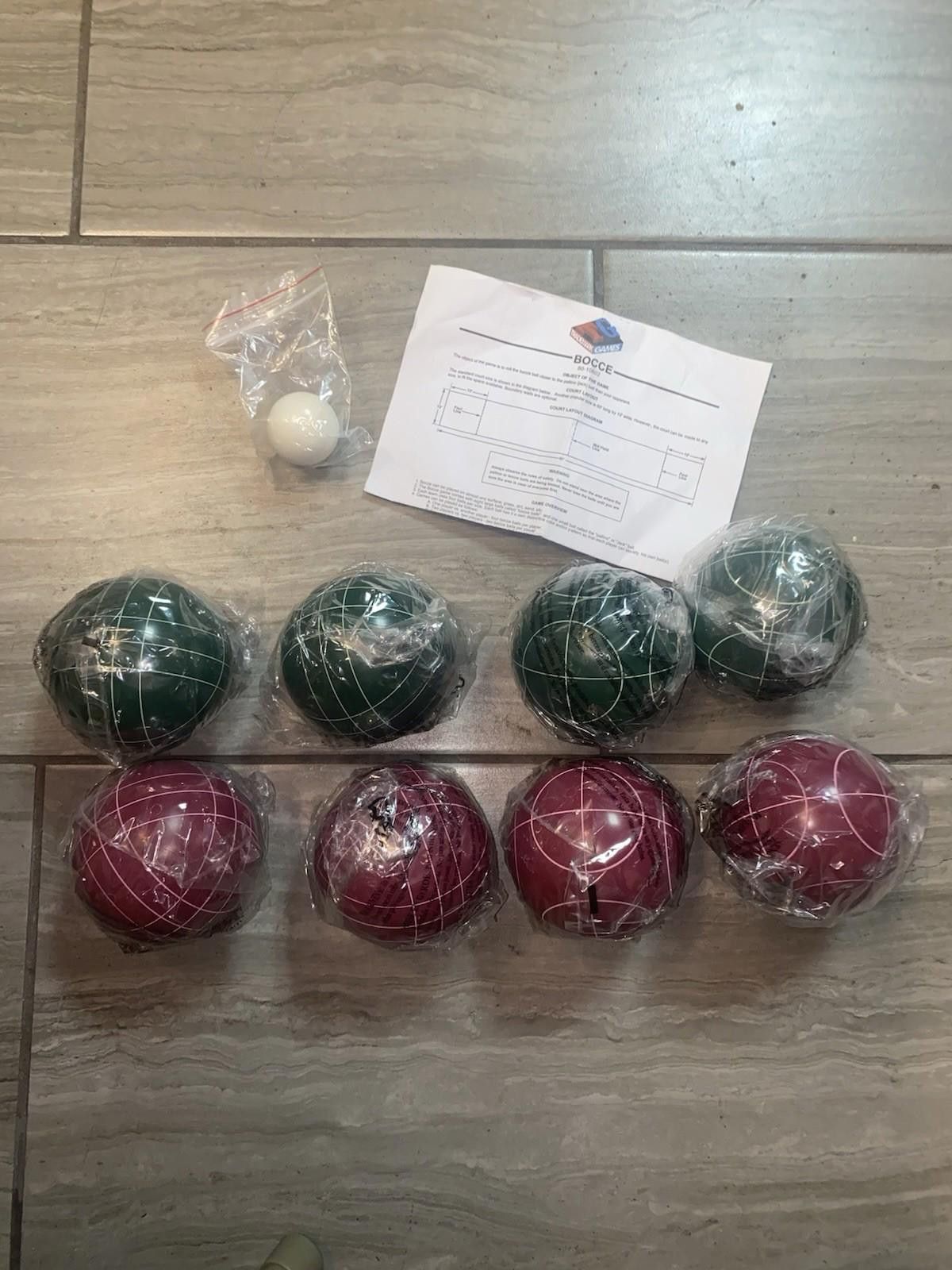 Other Bocce Ball Set Regulation Size - Lawn Game for Backyard Size ONE SIZE - 2 Thumbnail
