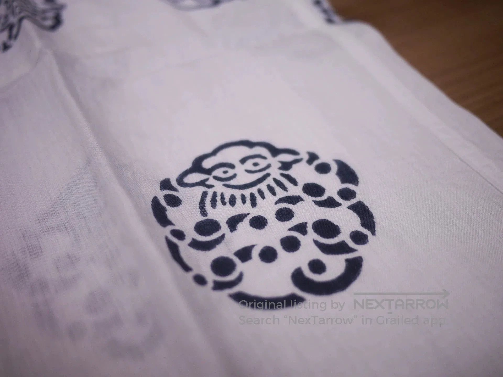 Visvim White Short-Sleeve Button-Up Shirt with Patterns. Size US L / EU 52-54 / 3 - 4 Thumbnail