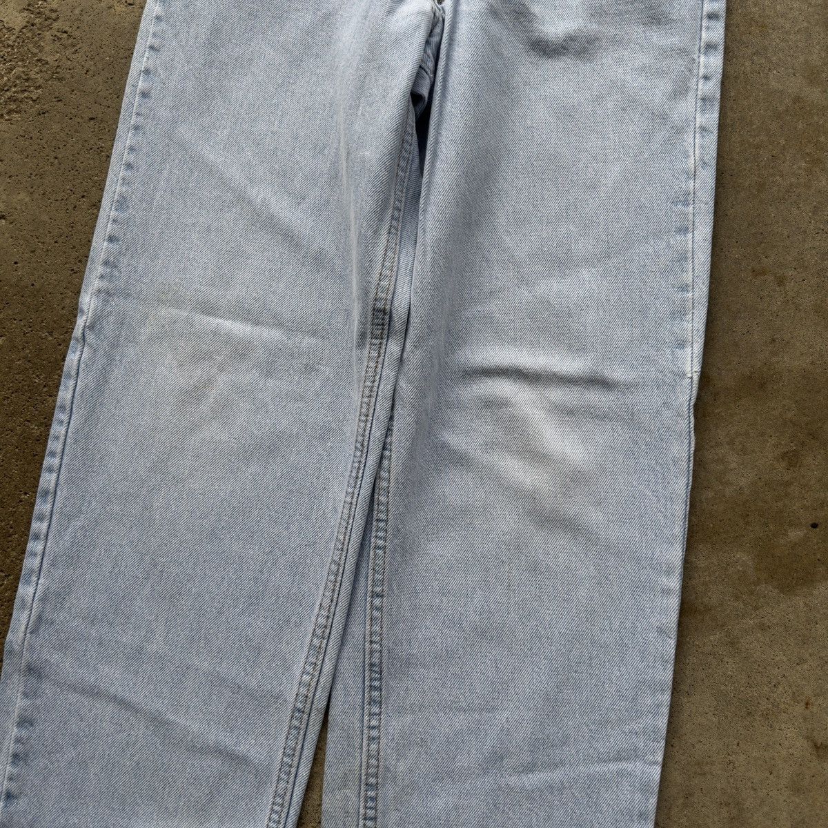 Vintage Levi's 560 Thrashed Faded Distressed Jeans ERD Grunge Size US 29 - 13 Thumbnail