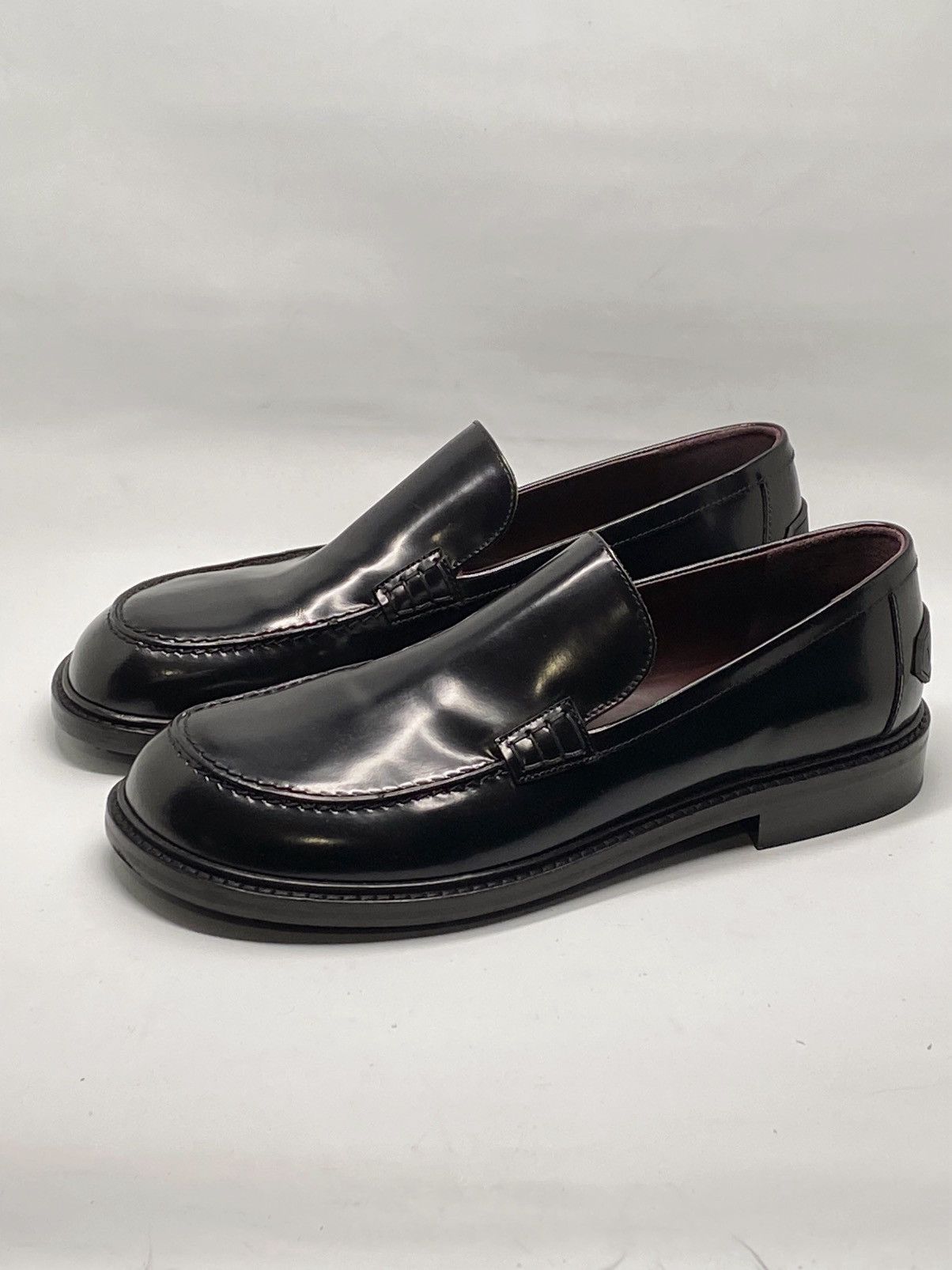 Lanvin Lanvin Spinto polished leather loafers size 42/us size 9 Size US 9 / EU 42 - 1 Thumbnail
