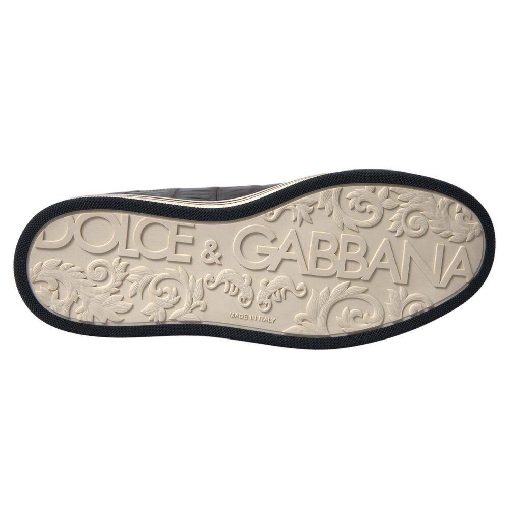 Dolce & Gabbana Dolce & Gabbana Elegant Exotic Leather Low-Top Sneakers Size US 6 / EU 39 - 5 Thumbnail