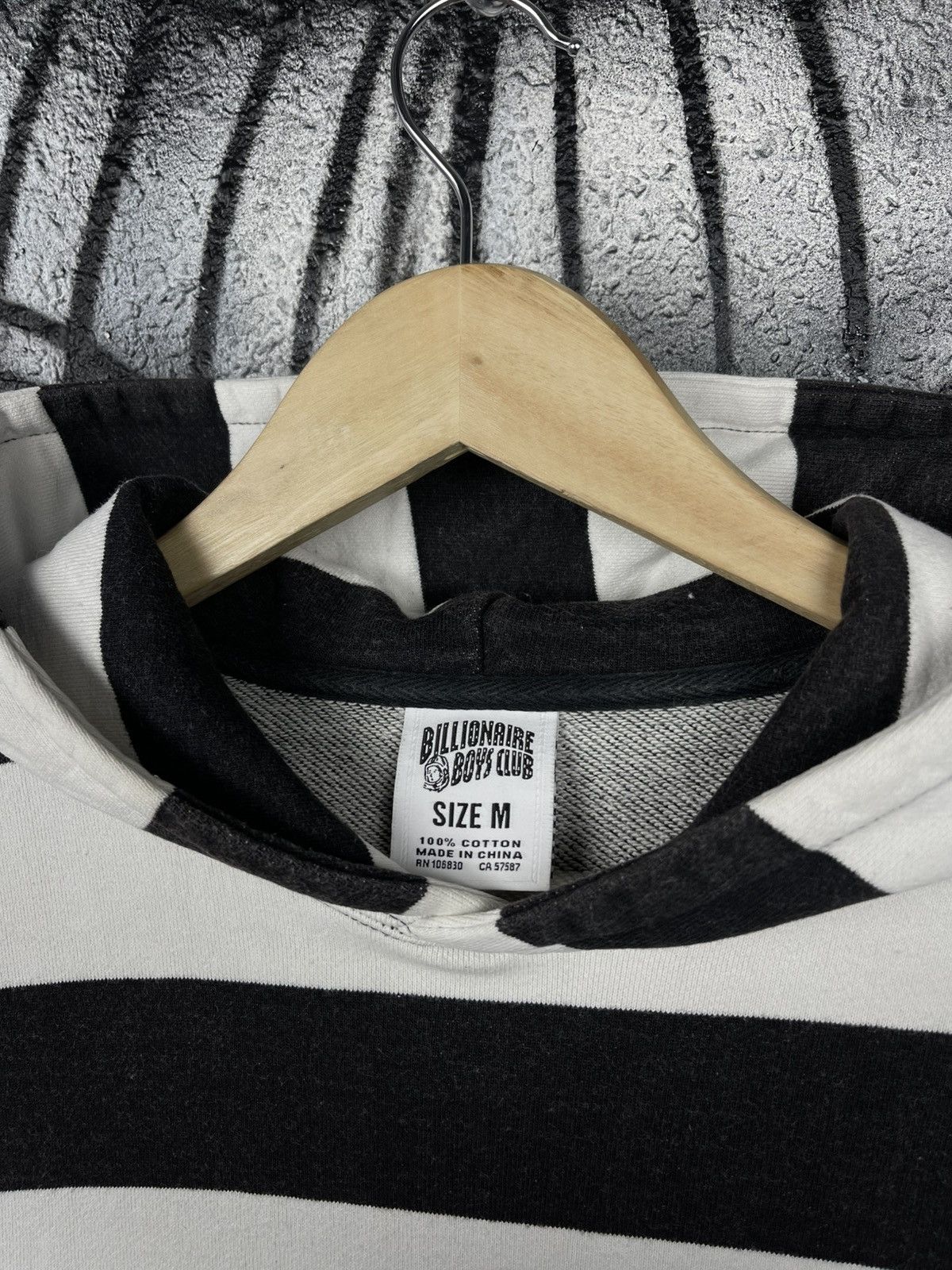 Billionaire Boys Club Billionaire Boys Club Big Logo Stripe Hoodie Men’s Size M Size US M / EU 48-50 / 2 - 8 Thumbnail